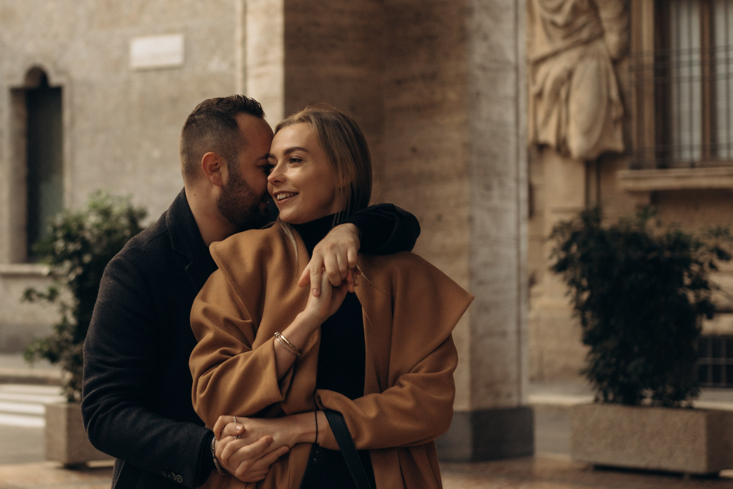 November in Milan. Italian lovestory. Anastasiia Buchinskaia Photographer in Milan