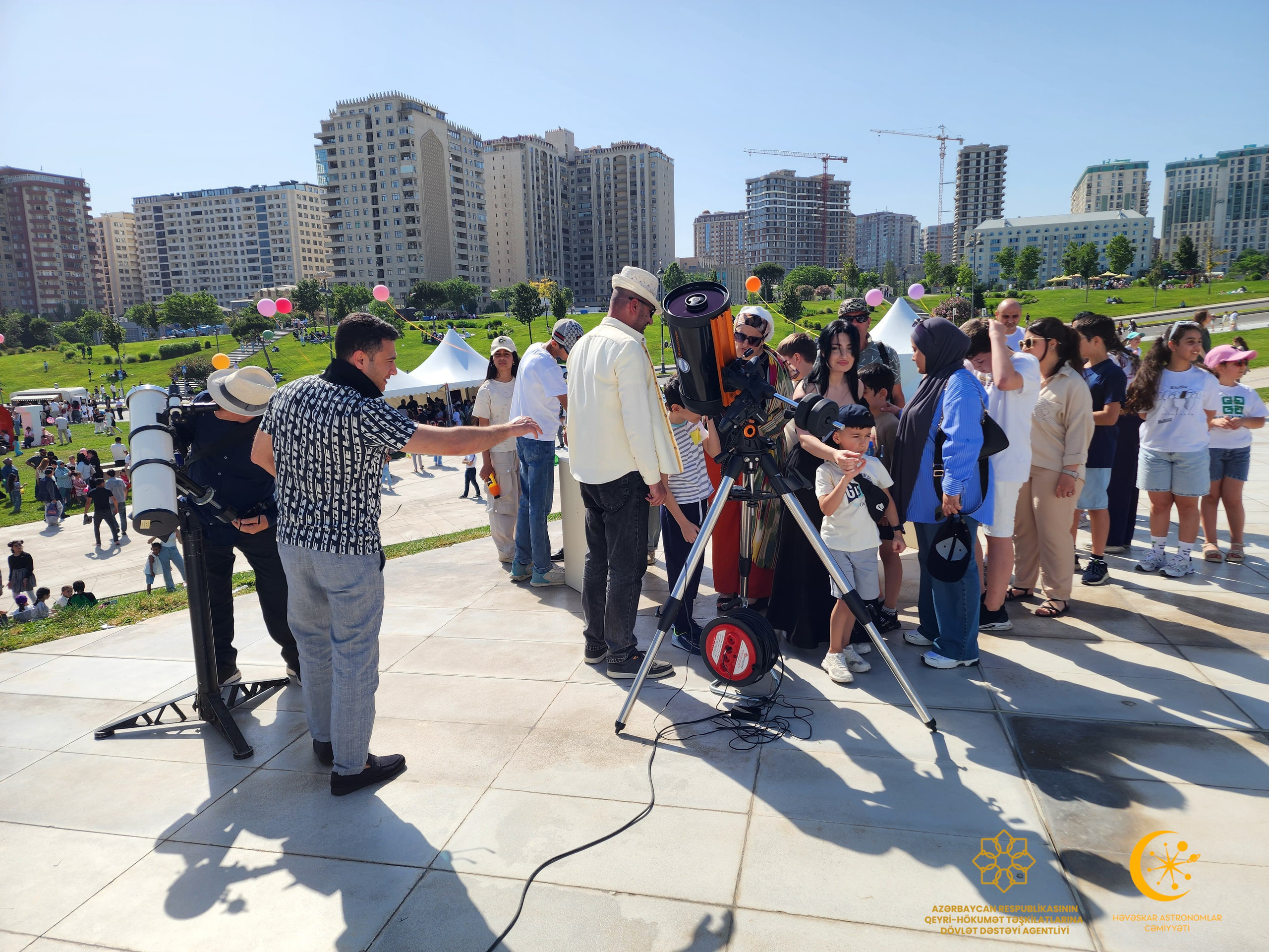 Astro-kəşf ilə dolu festival: 1 iyun tədbirində iştirak etdik. Həvəskar Astronomlar Cəmiyyəti — Astronomy.az