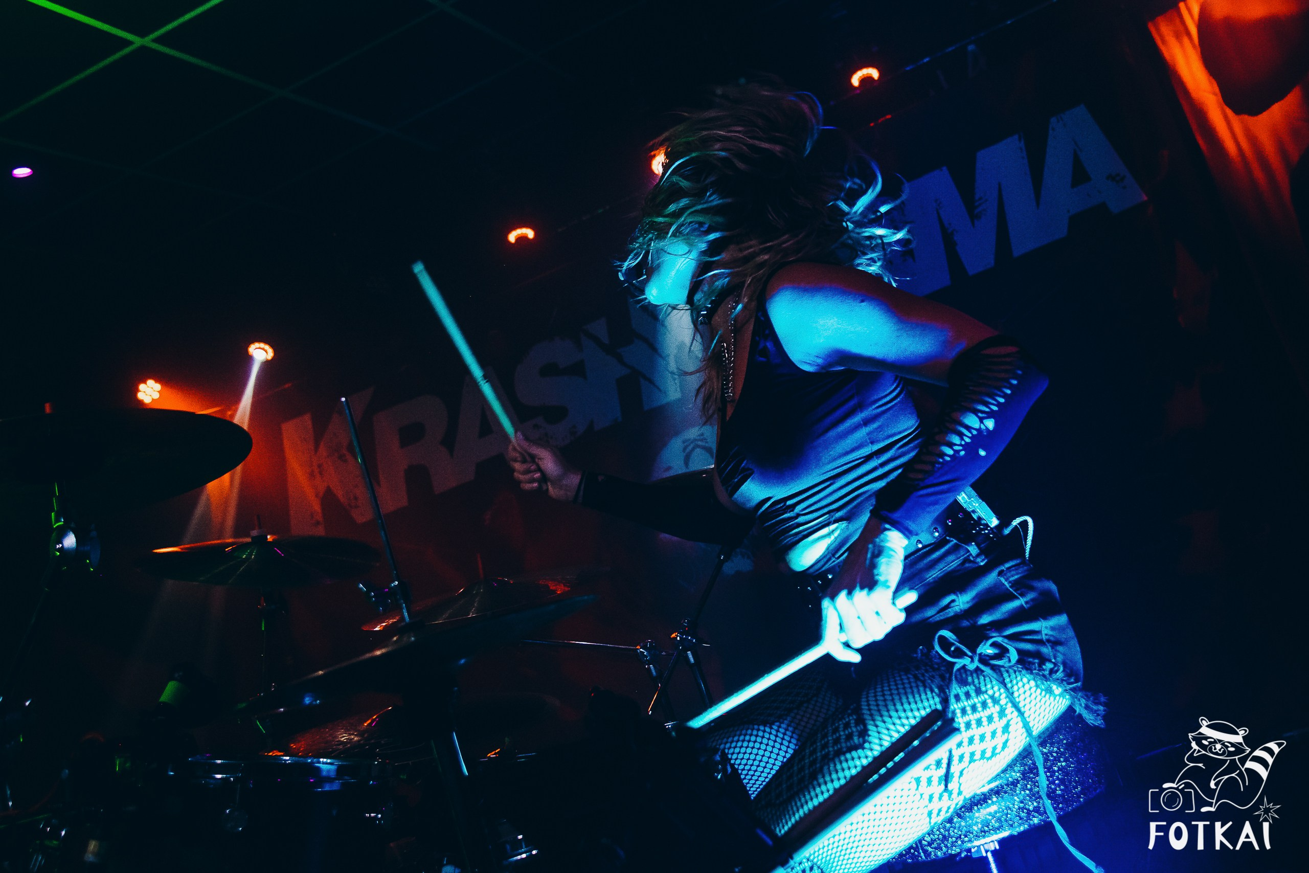 KrashKarma — фоторепортаж с концерта в Мурсии | Концертный фотограф Испания | FOTKAI