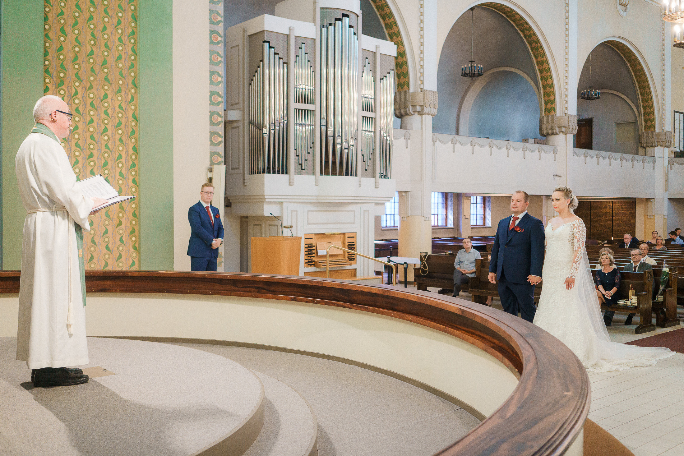 Kallion kirkko hääkuvaus