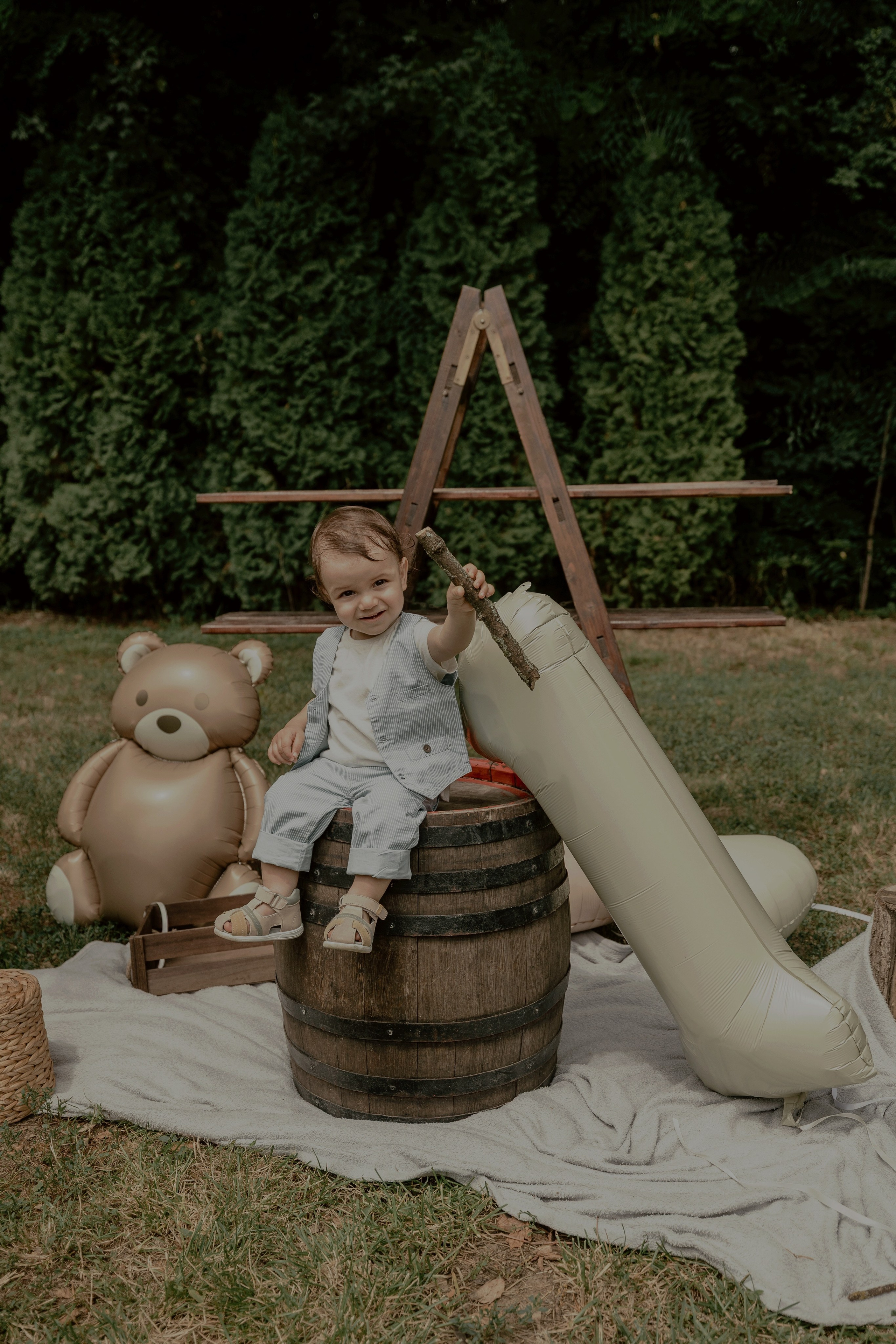 Armin — Micul explorator împlinește 1 an. Emotions Photo Art