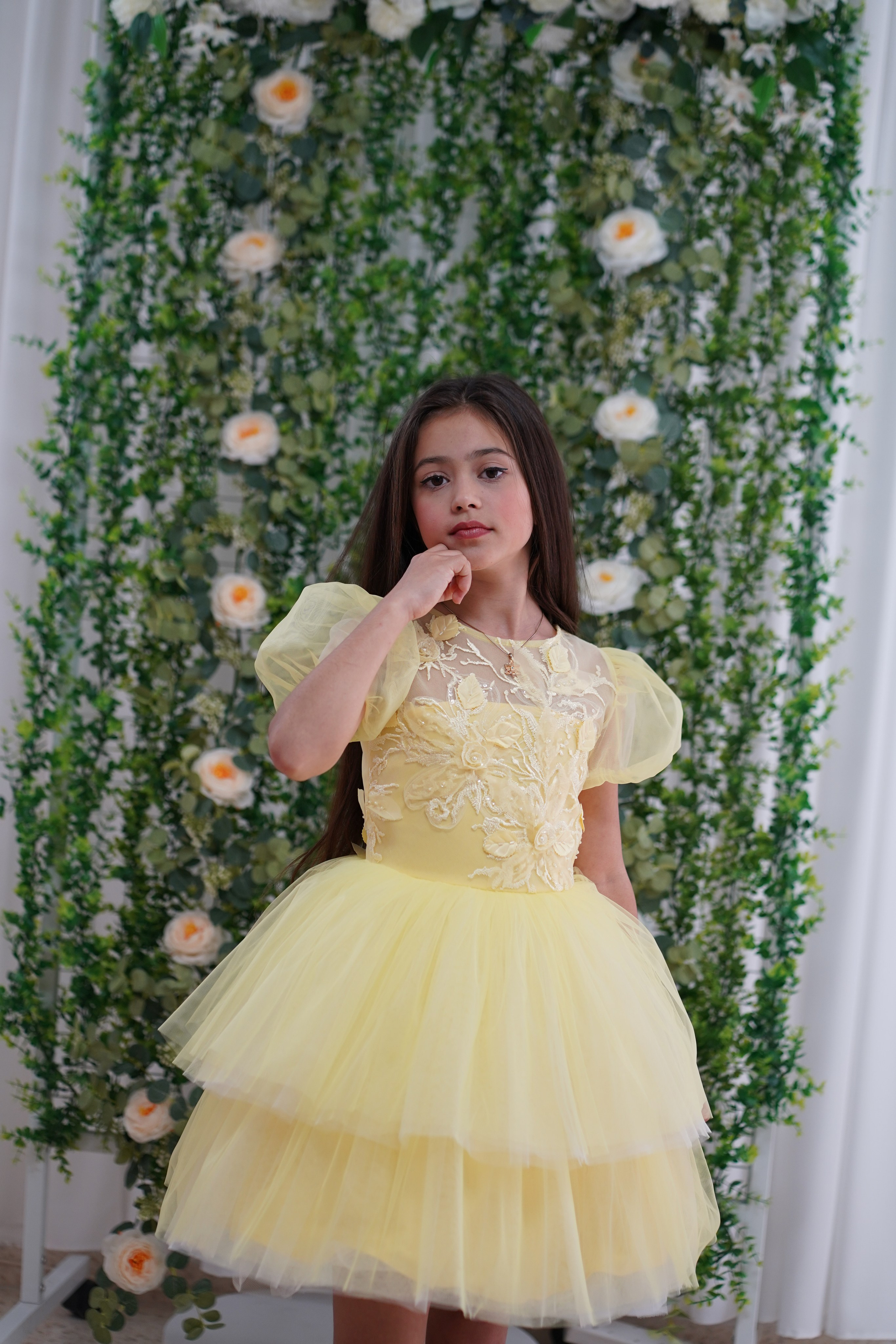 שמלה " Sunshine ". מרי ליב, מעצבת שמלות בתפירה אישית