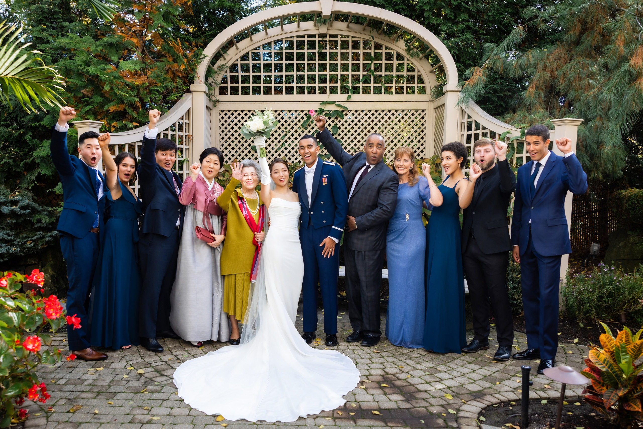 Conner Wiburn & Esther Roh in The Venetian in Garfield, NJ. Wedding Photo & Video