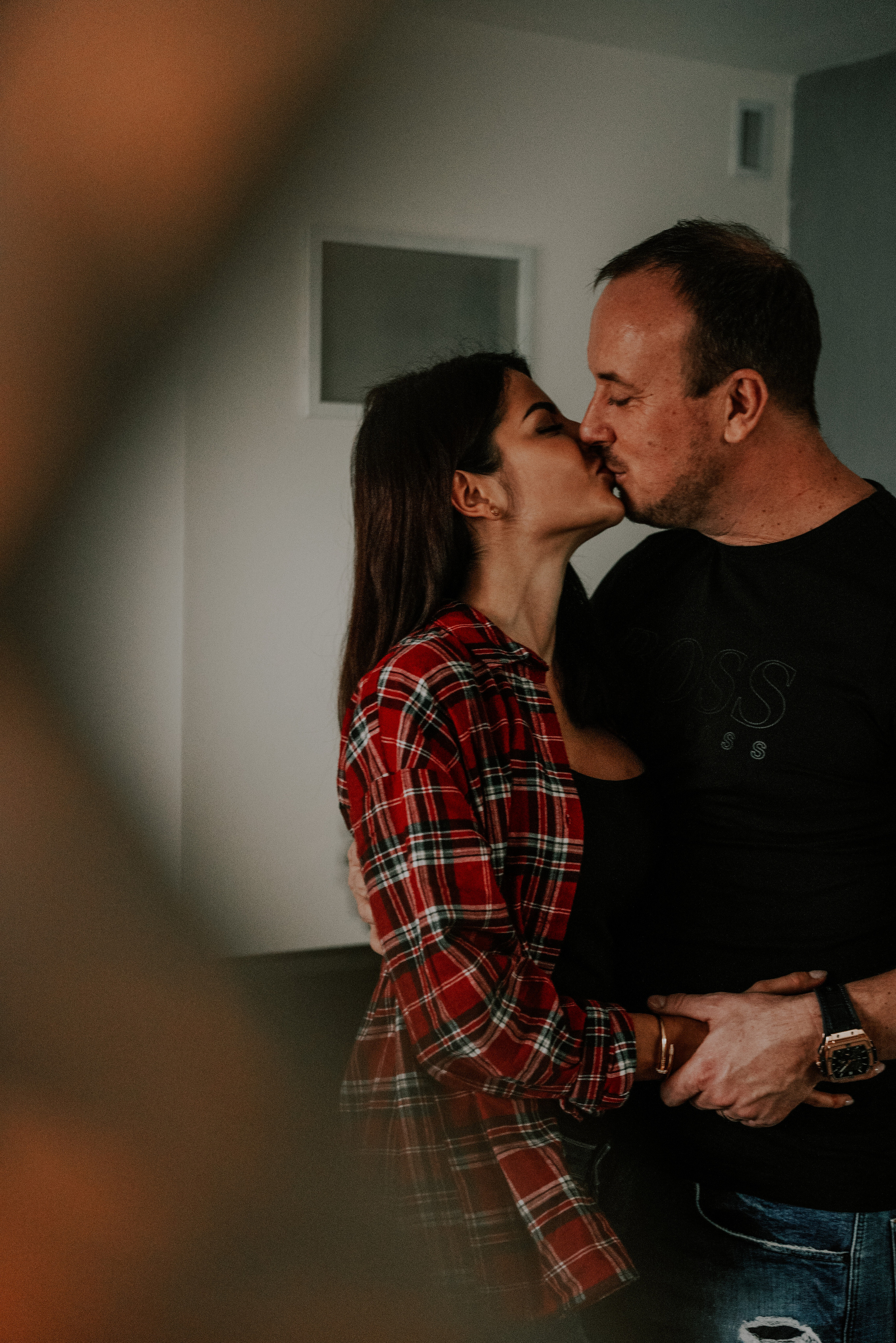 Christmas Family home photoshoot. Семейный фотограф Плзень Анита Дергачева