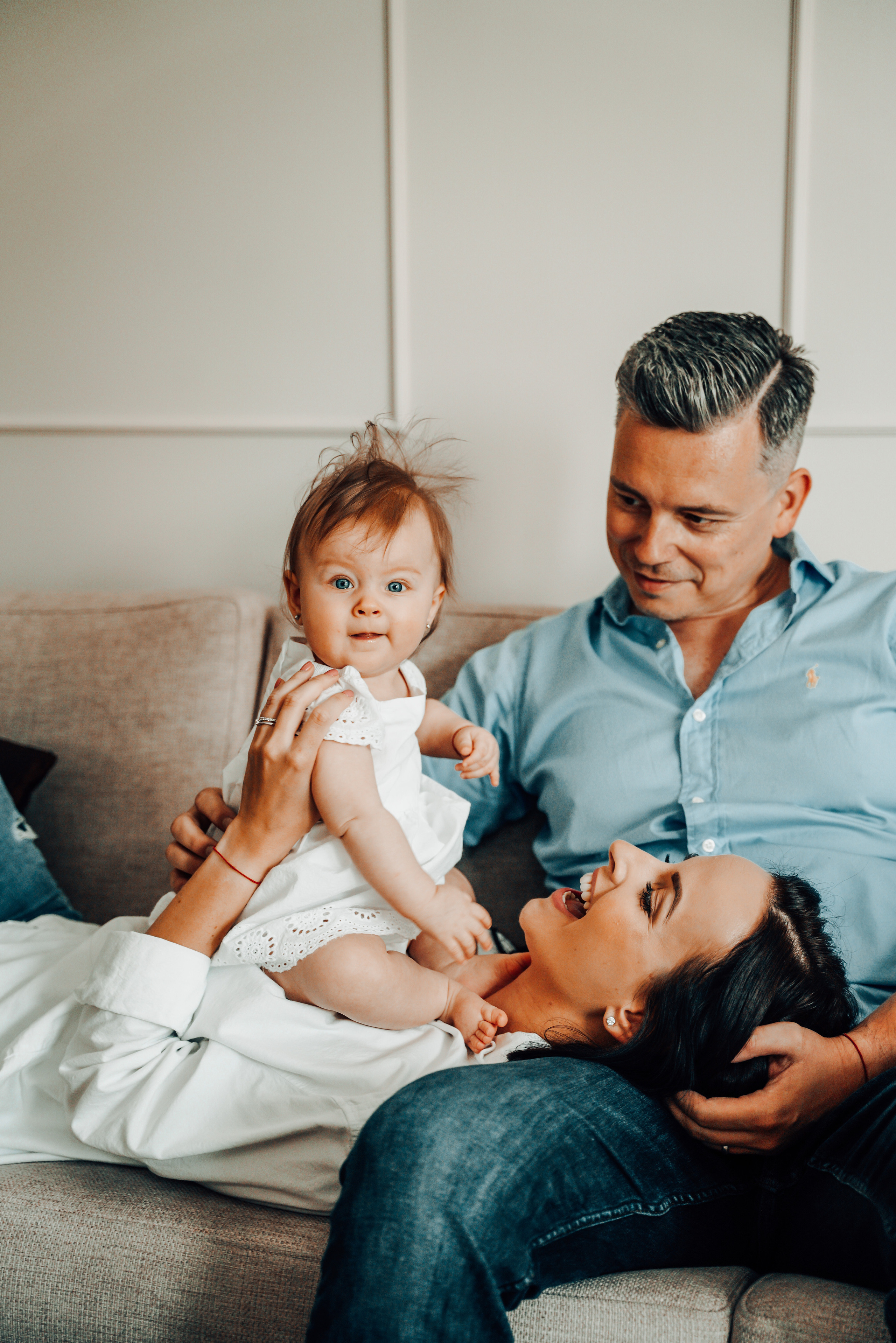 Veronika & Jaroslav Family. Rodinna fotografka Plzen Anita Dergachova