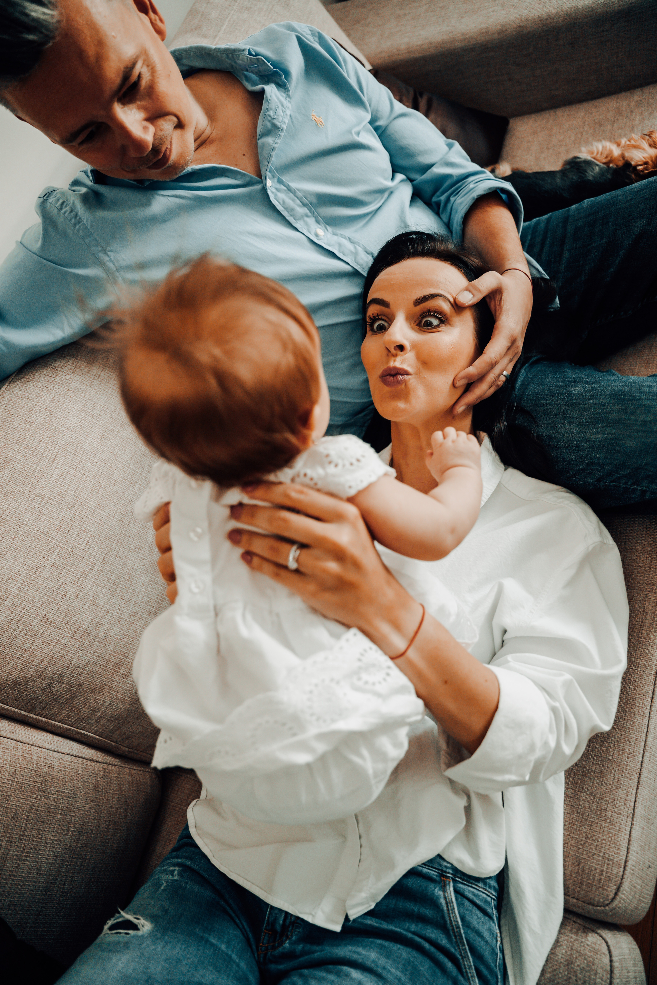 Veronika & Jaroslav Family. Rodinna fotografka Plzen Anita Dergachova