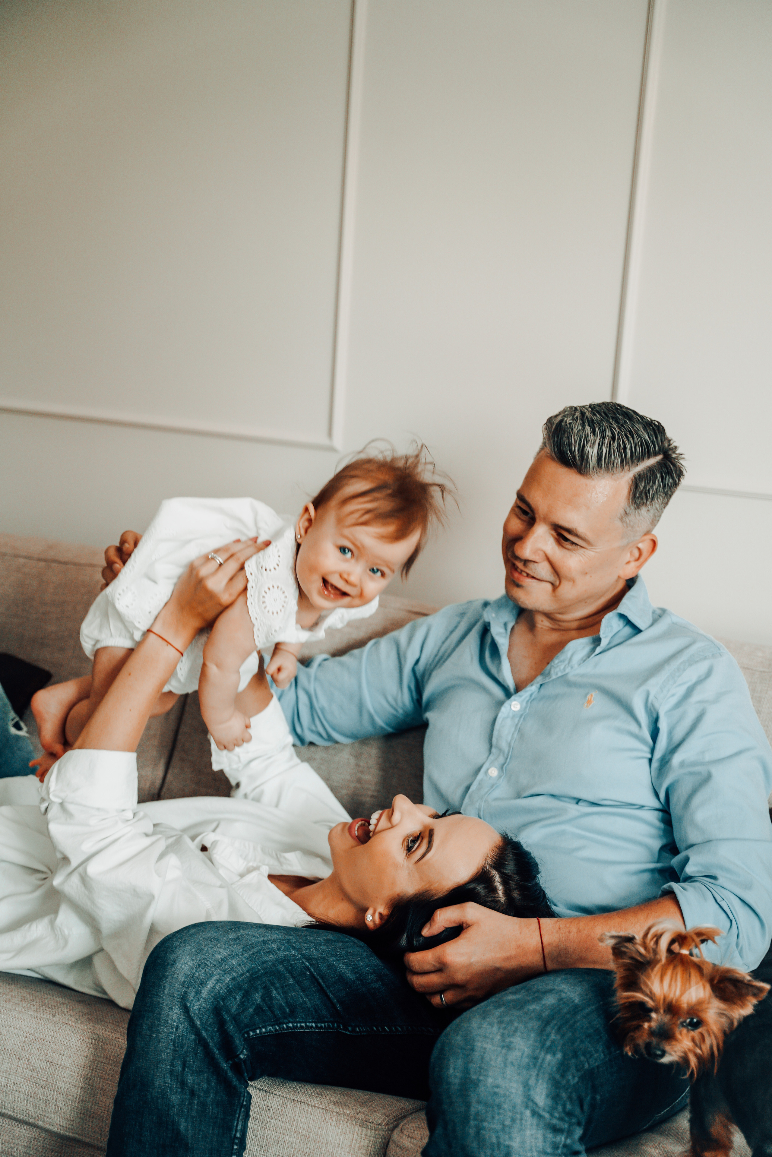 Veronika & Jaroslav Family. Rodinna fotografka Plzen Anita Dergachova