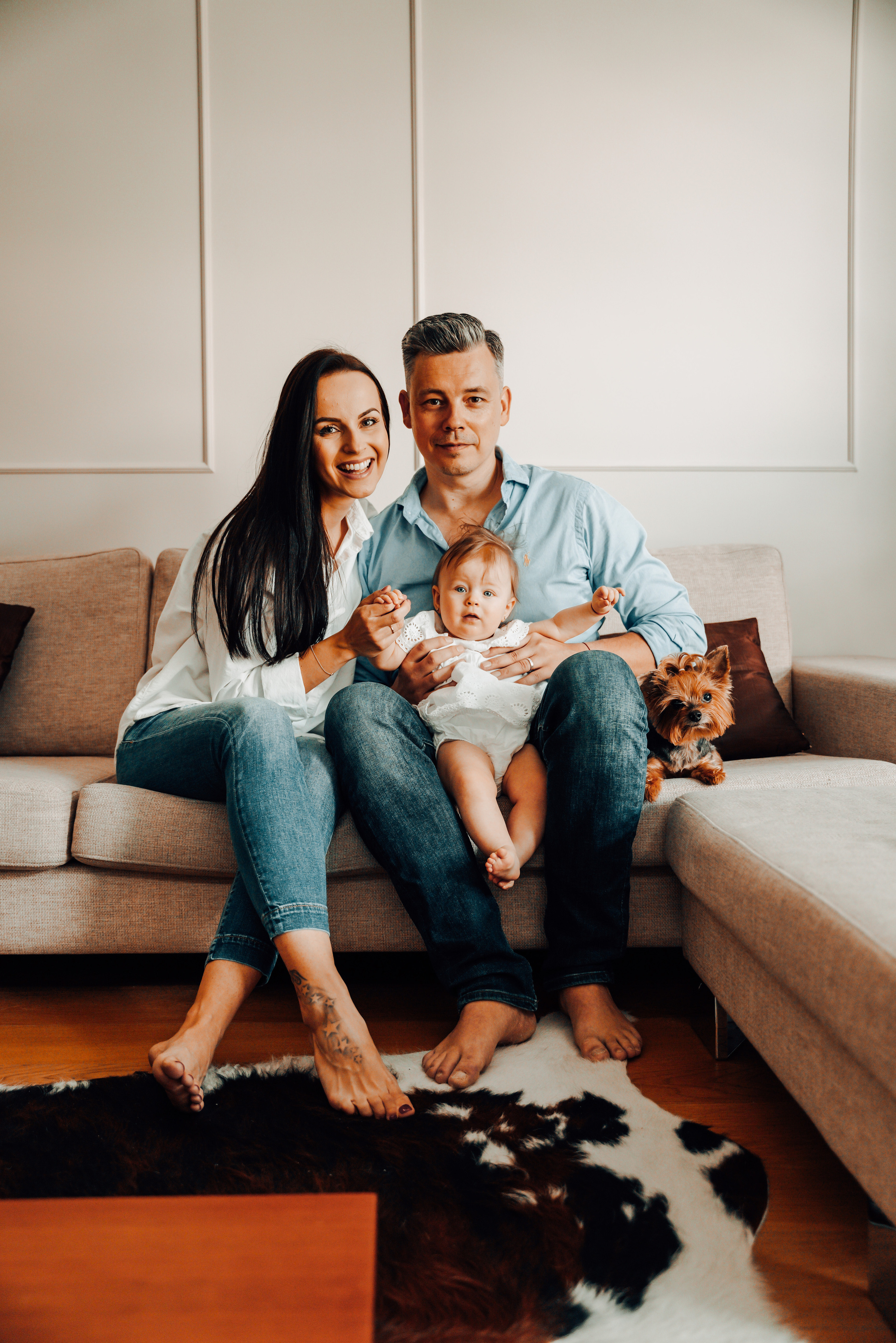 Veronika & Jaroslav Family. Rodinna fotografka Plzen Anita Dergachova
