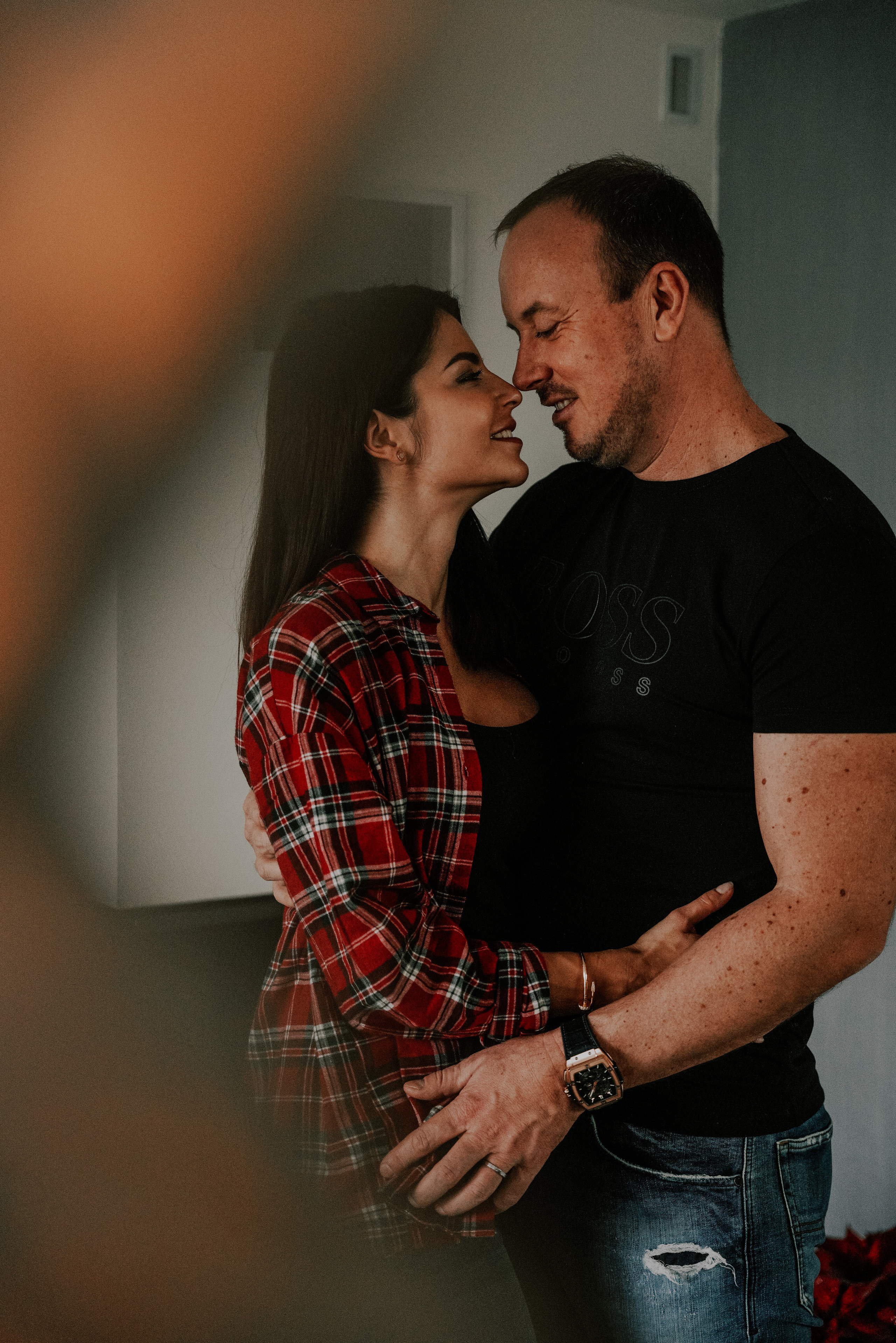 Christmas Family home photoshoot. Семейный фотограф Плзень Анита Дергачева