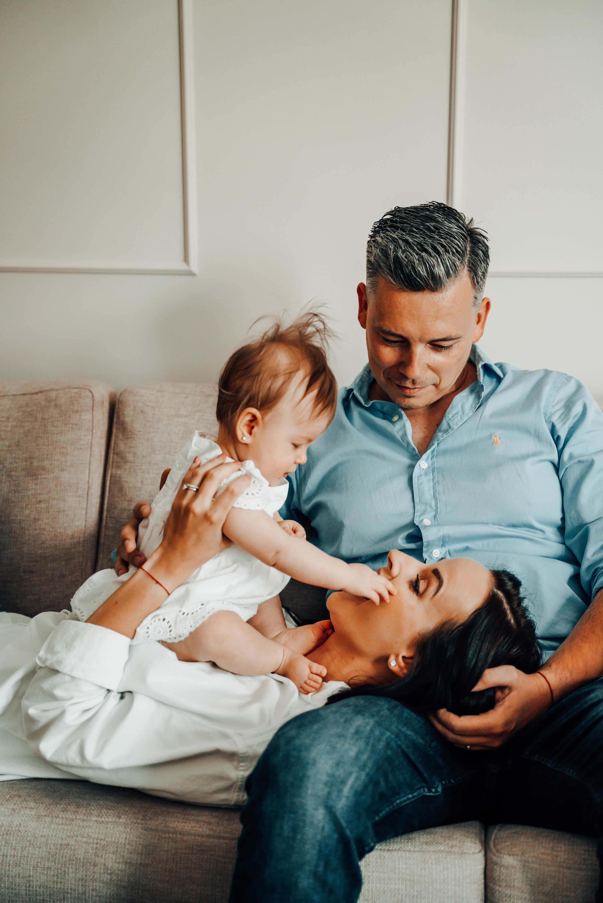 Veronika & Jaroslav Family. Rodinna fotografka Plzen Anita Dergachova
