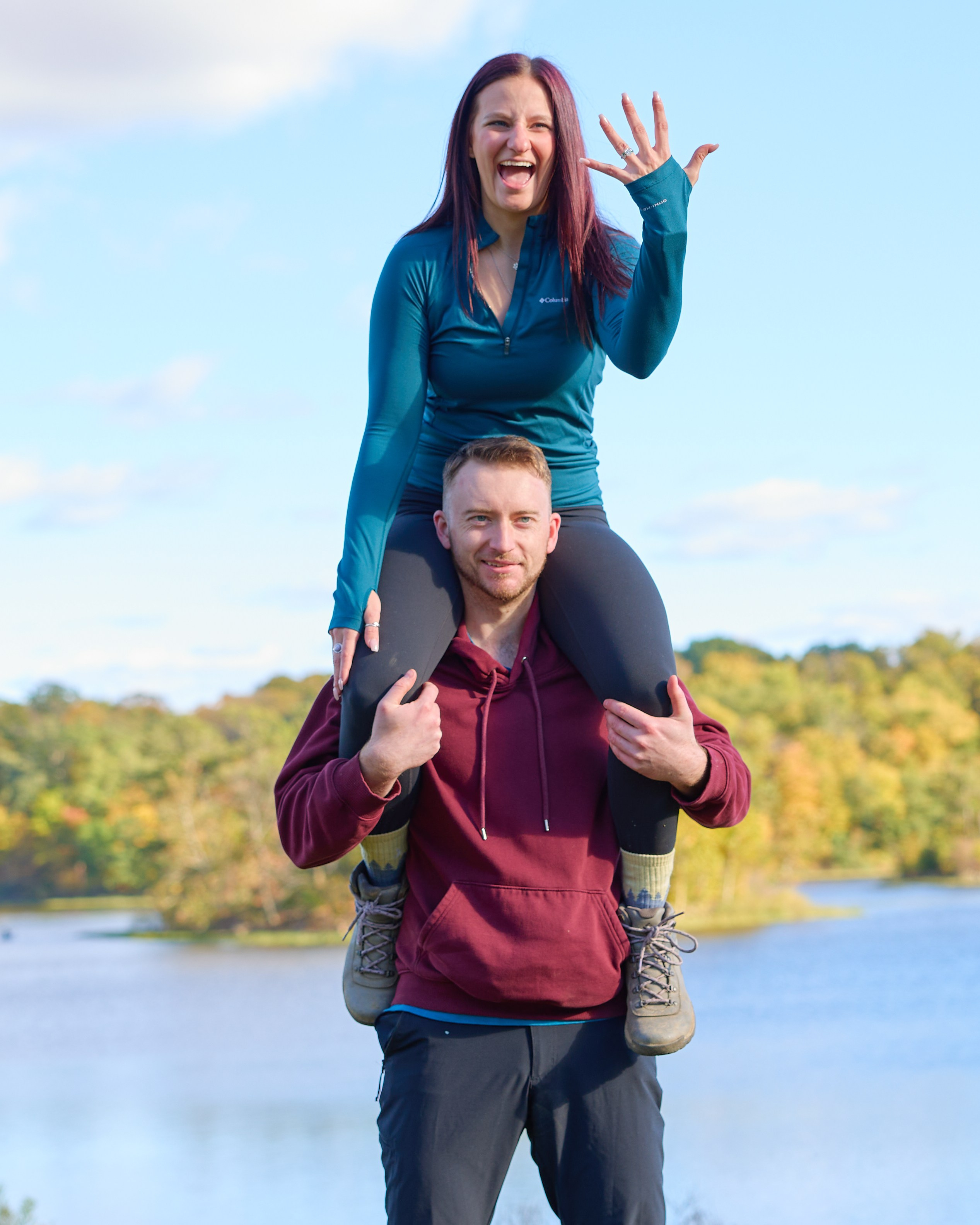 Hargus Lake Proposal | Ohio Surprise Proposal Photographer