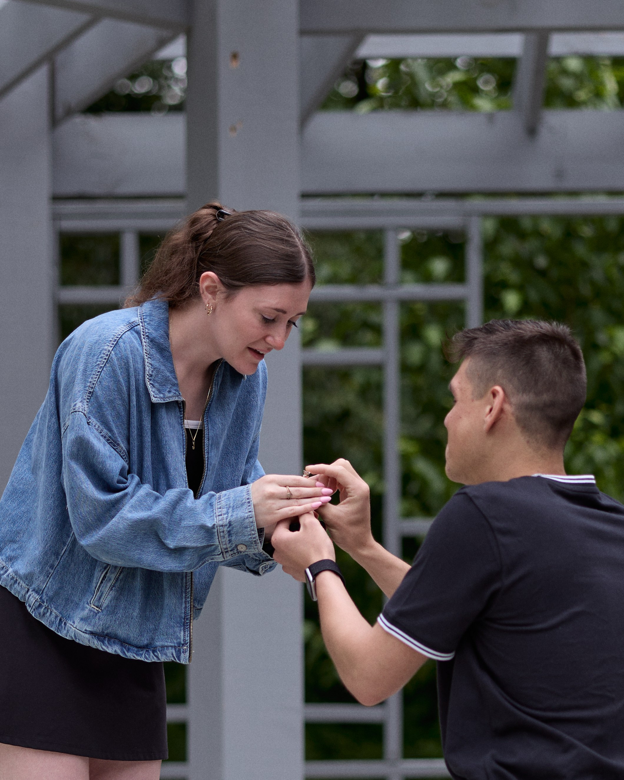 Inniswood Metro Gardens Proposal Photographer | Columbus Ohio