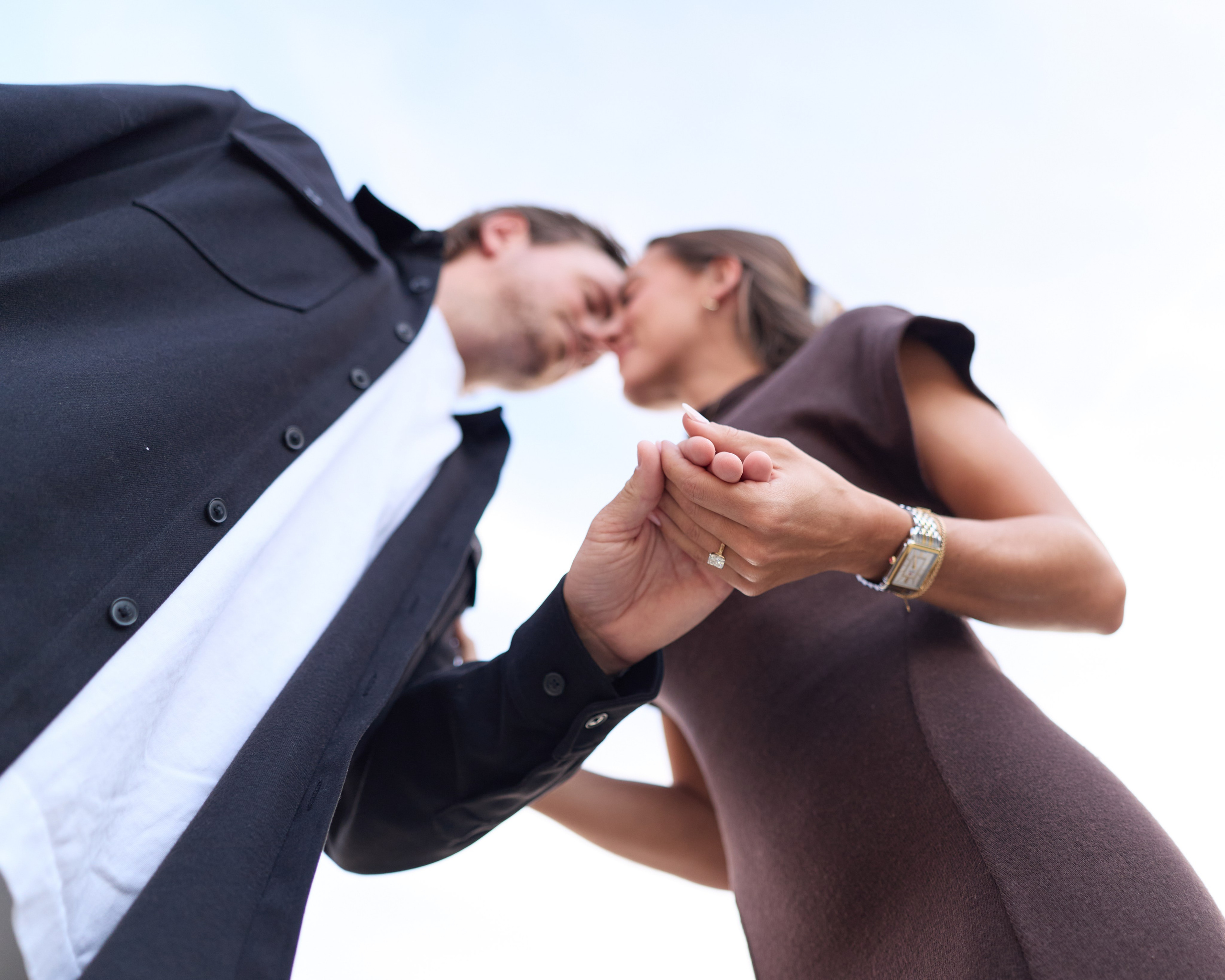 Dublin Link Bridge Surprise Proposal | Dublin Ohio Photographer