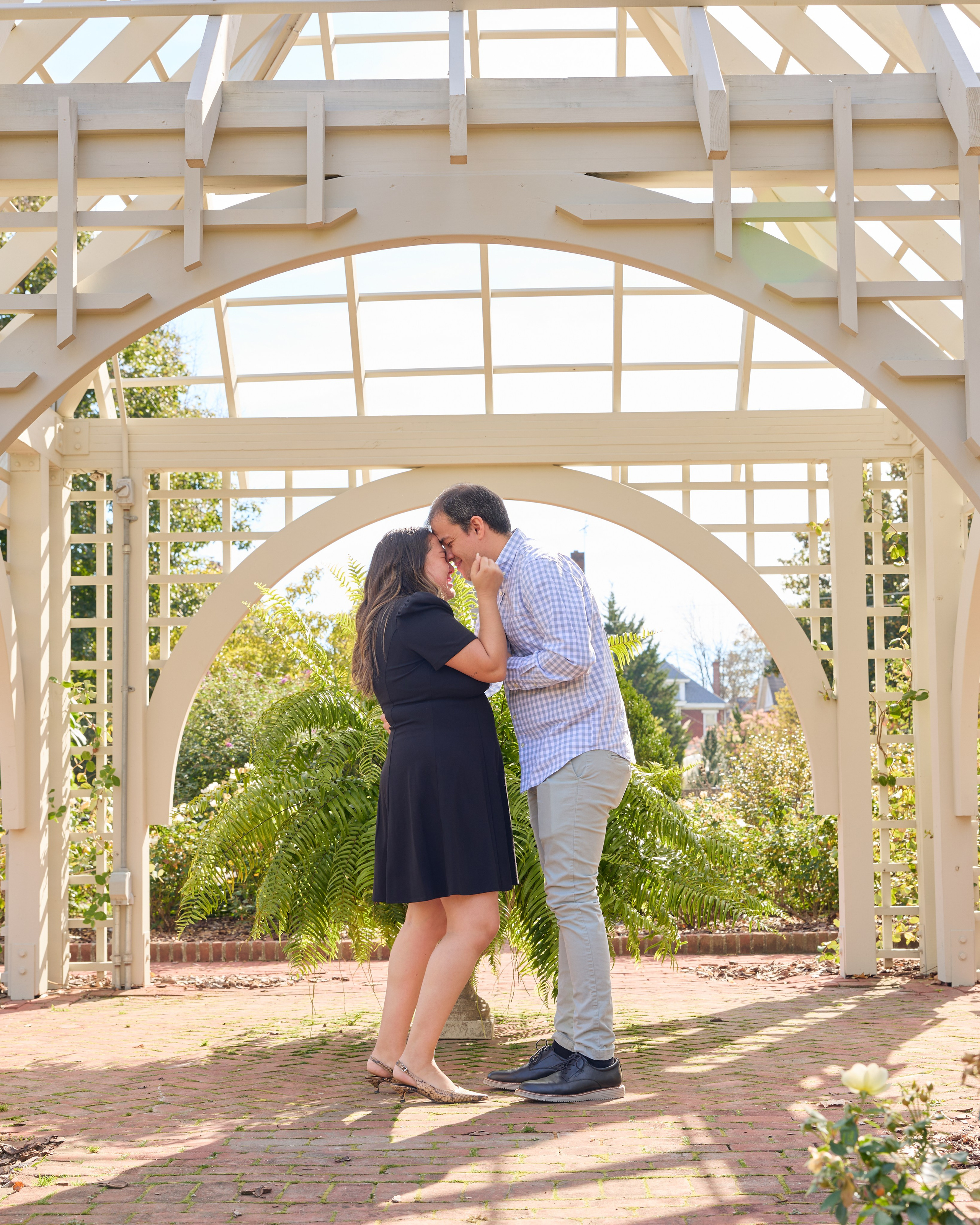 Garden Gazebo Proposal | Columbus Ohio Proposal Photographer