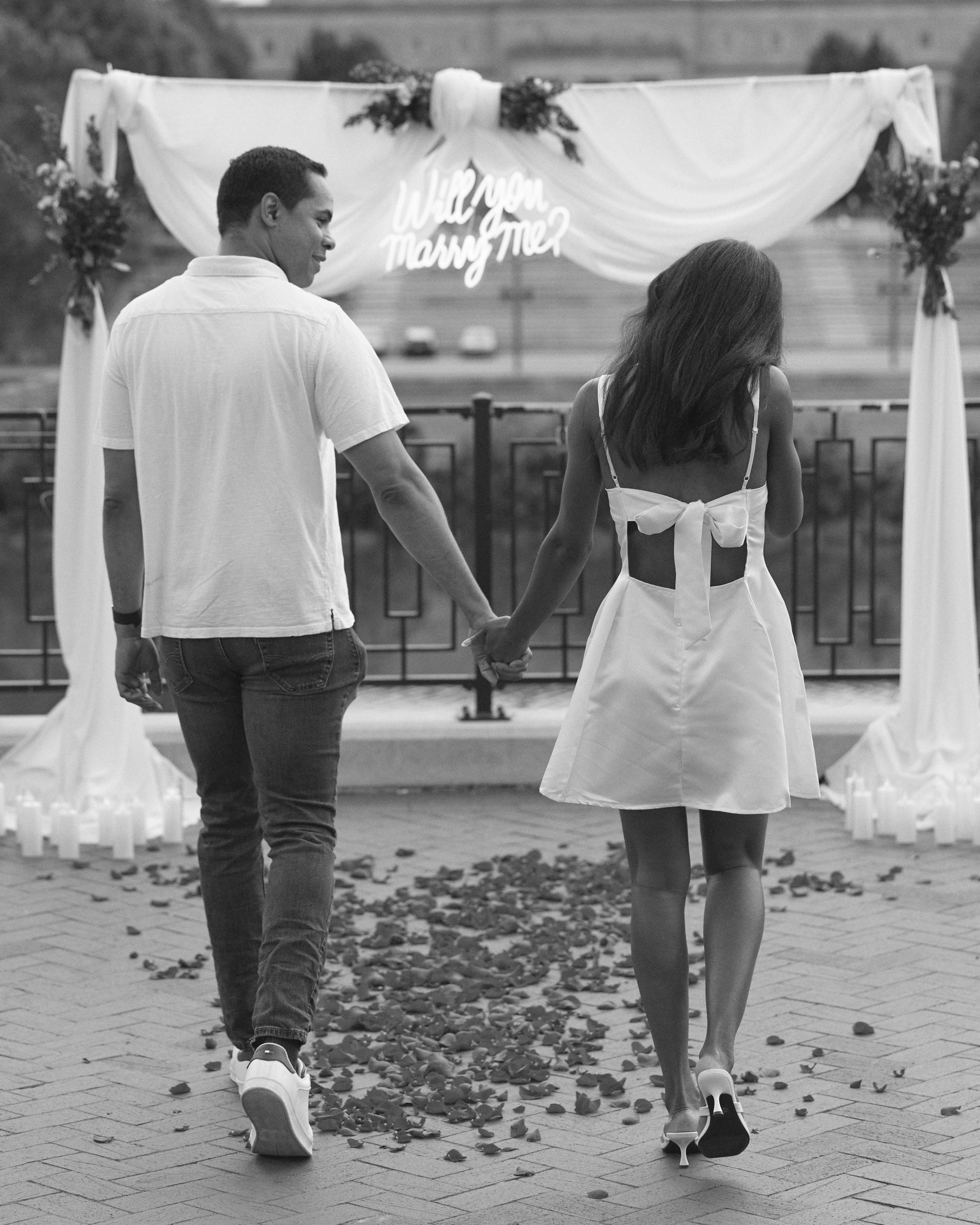 East Bank Park Proposal Photographer | Columbus Ohio