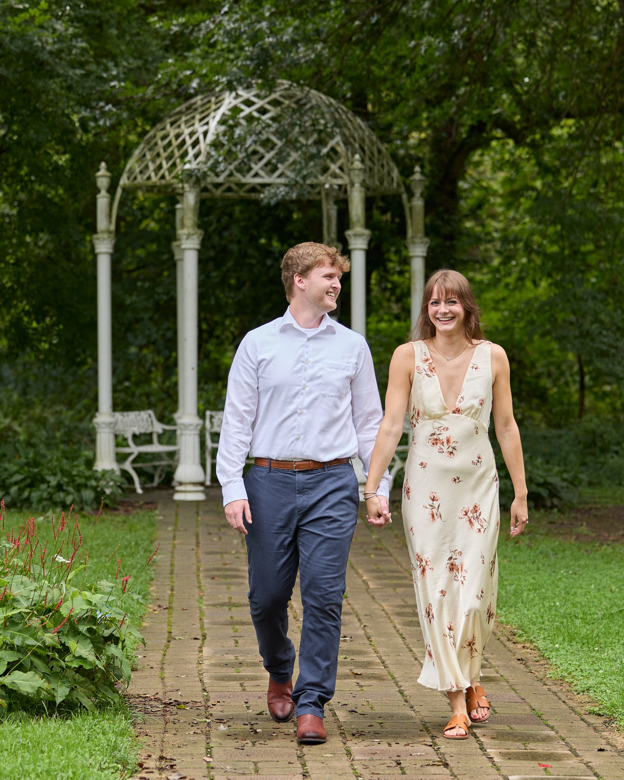 Park of Roses Proposal Photographer | Columbus Ohio