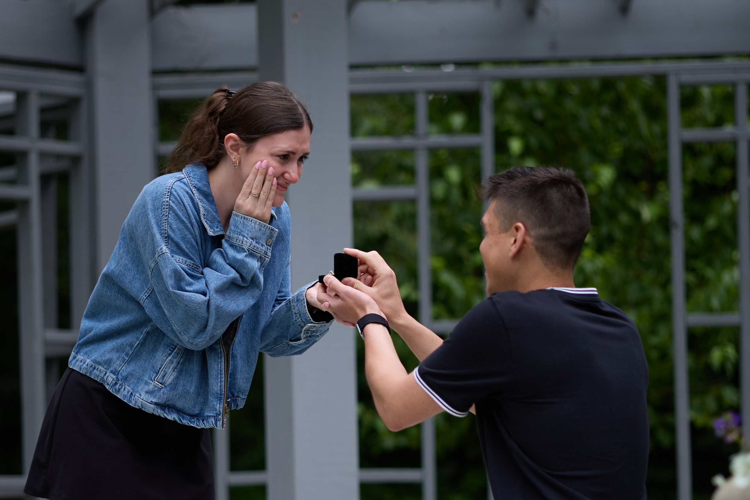 Inniswood Metro Gardens Proposal Photographer | Columbus Ohio