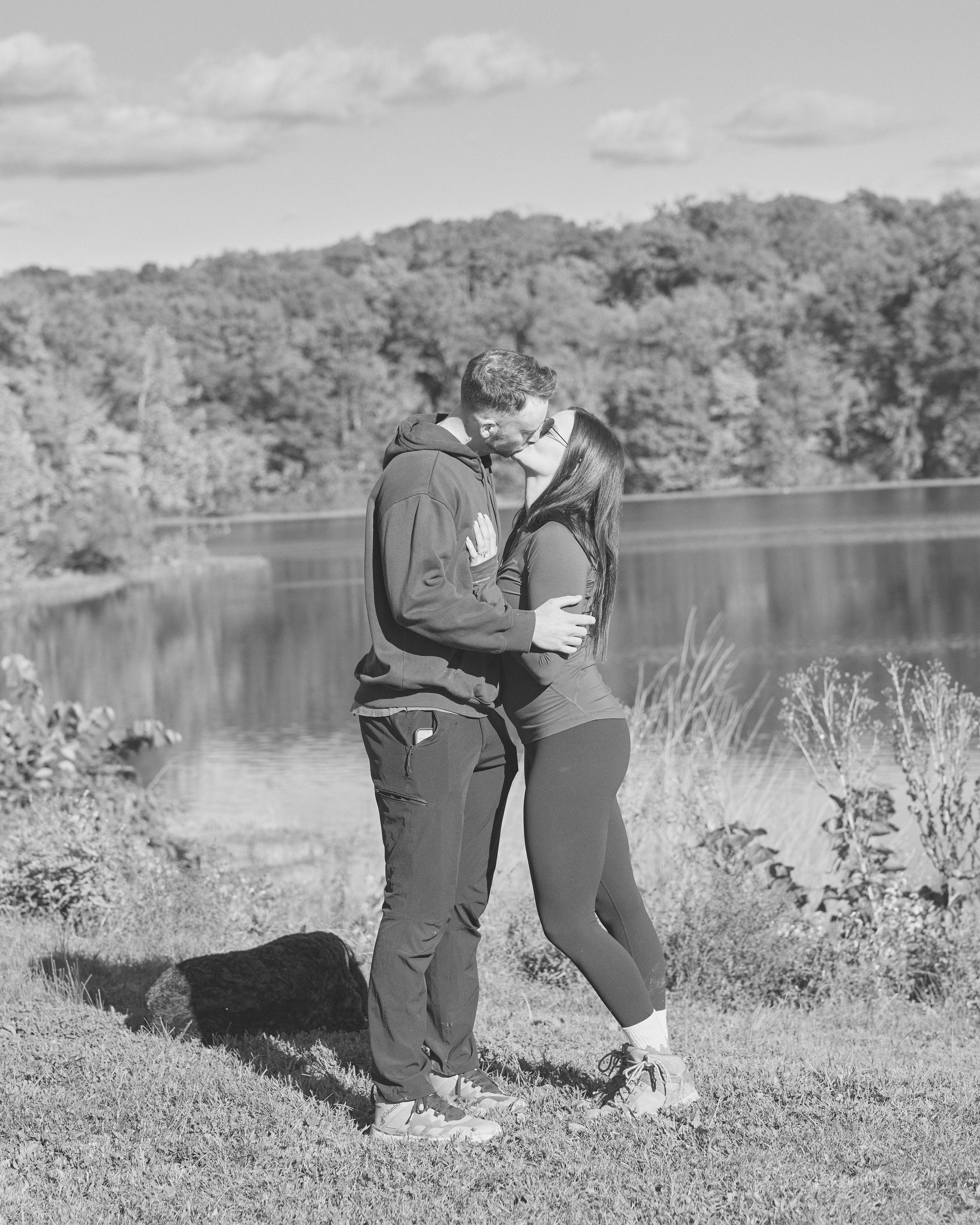 Hargus Lake Proposal | Ohio Surprise Proposal Photographer