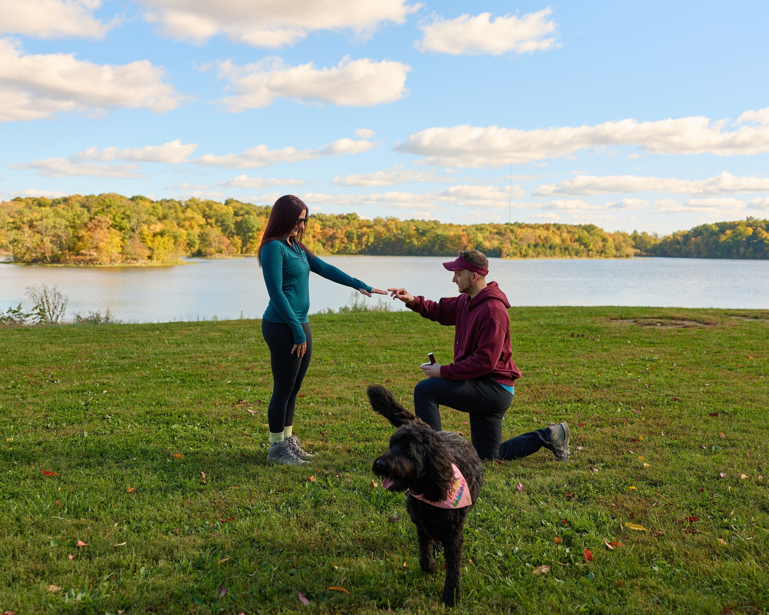 Hargus Lake Proposal | Ohio Surprise Proposal Photographer