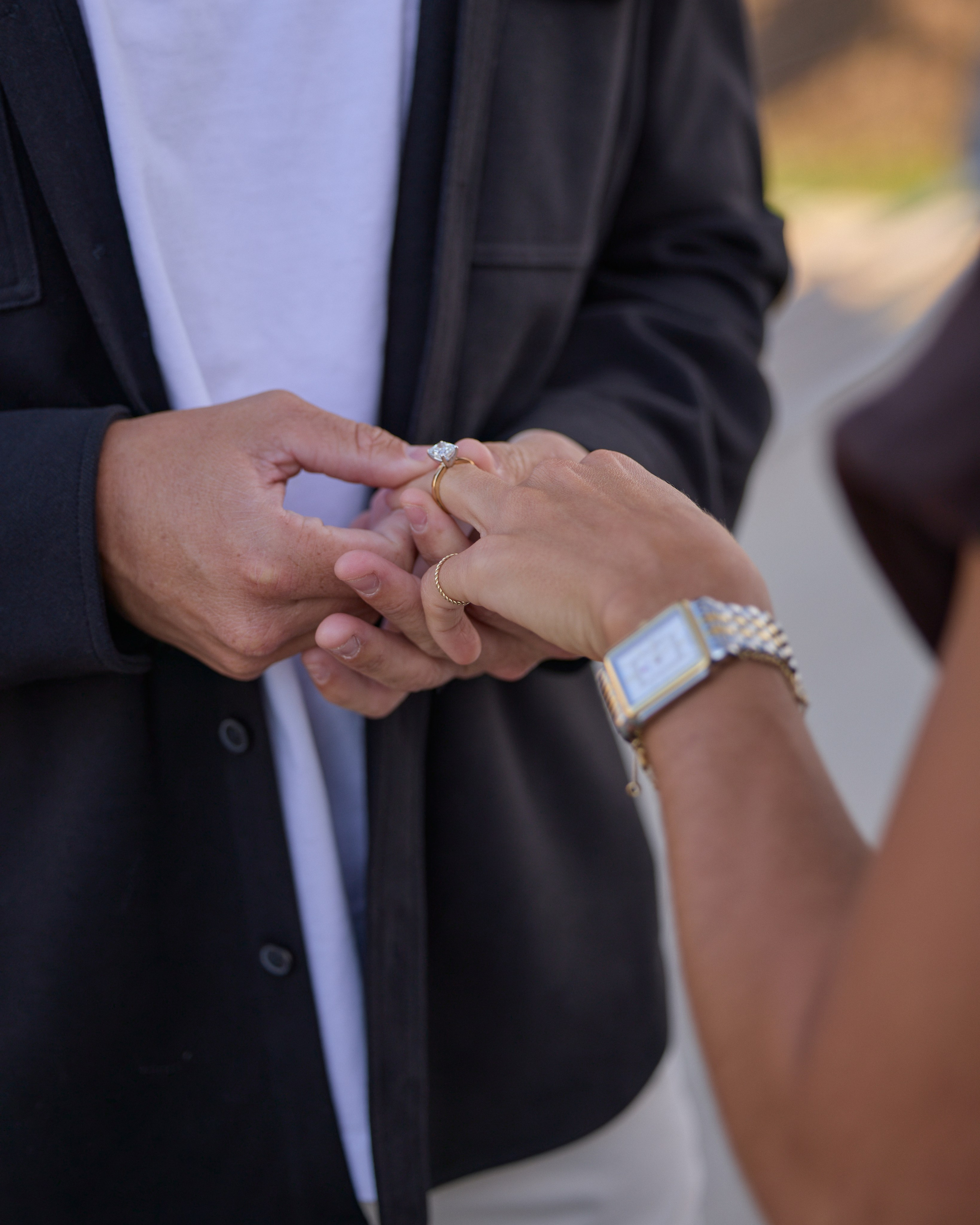 Dublin Link Bridge Surprise Proposal | Dublin Ohio Photographer