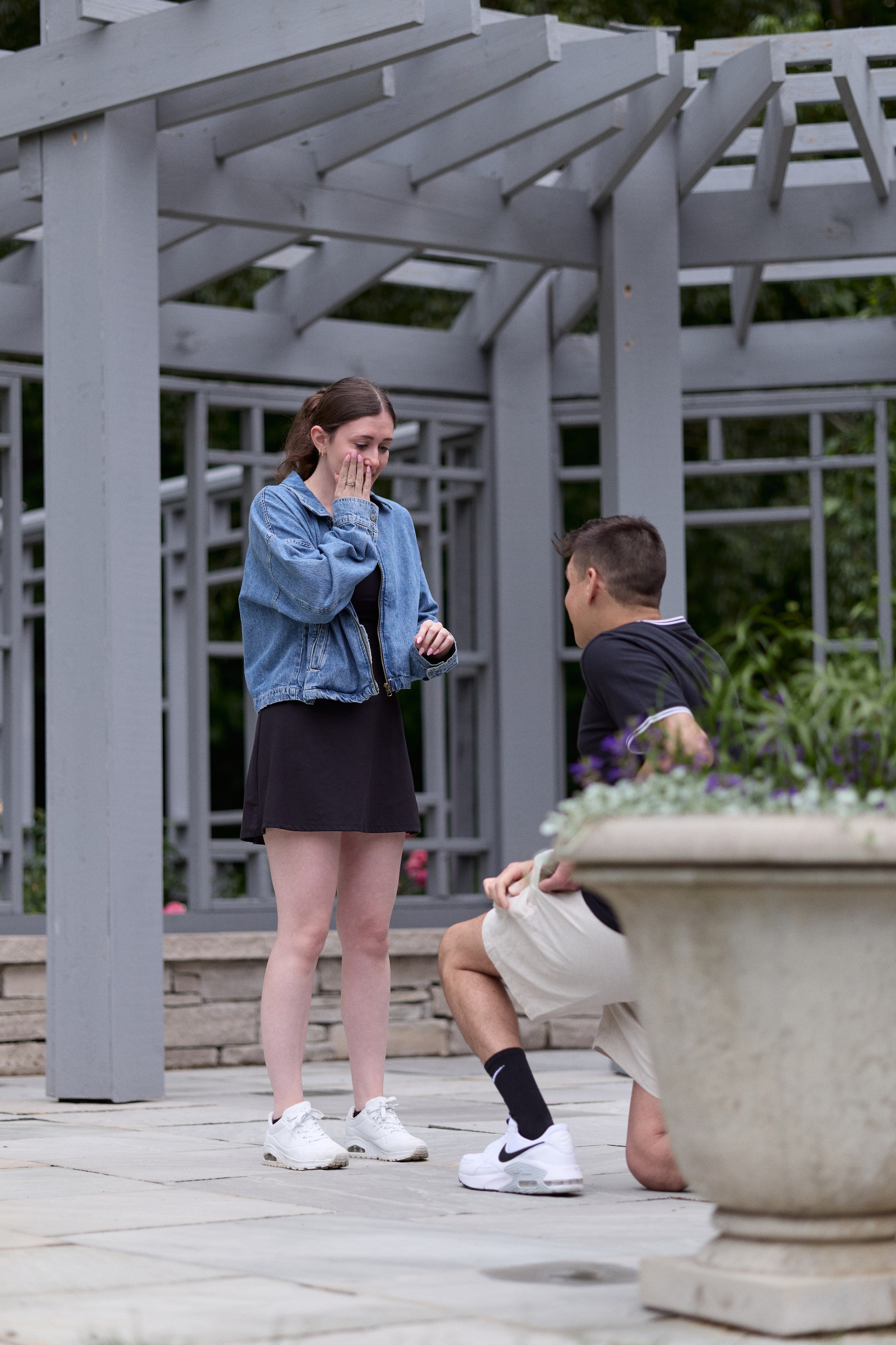 Inniswood Metro Gardens Proposal Photographer | Columbus Ohio