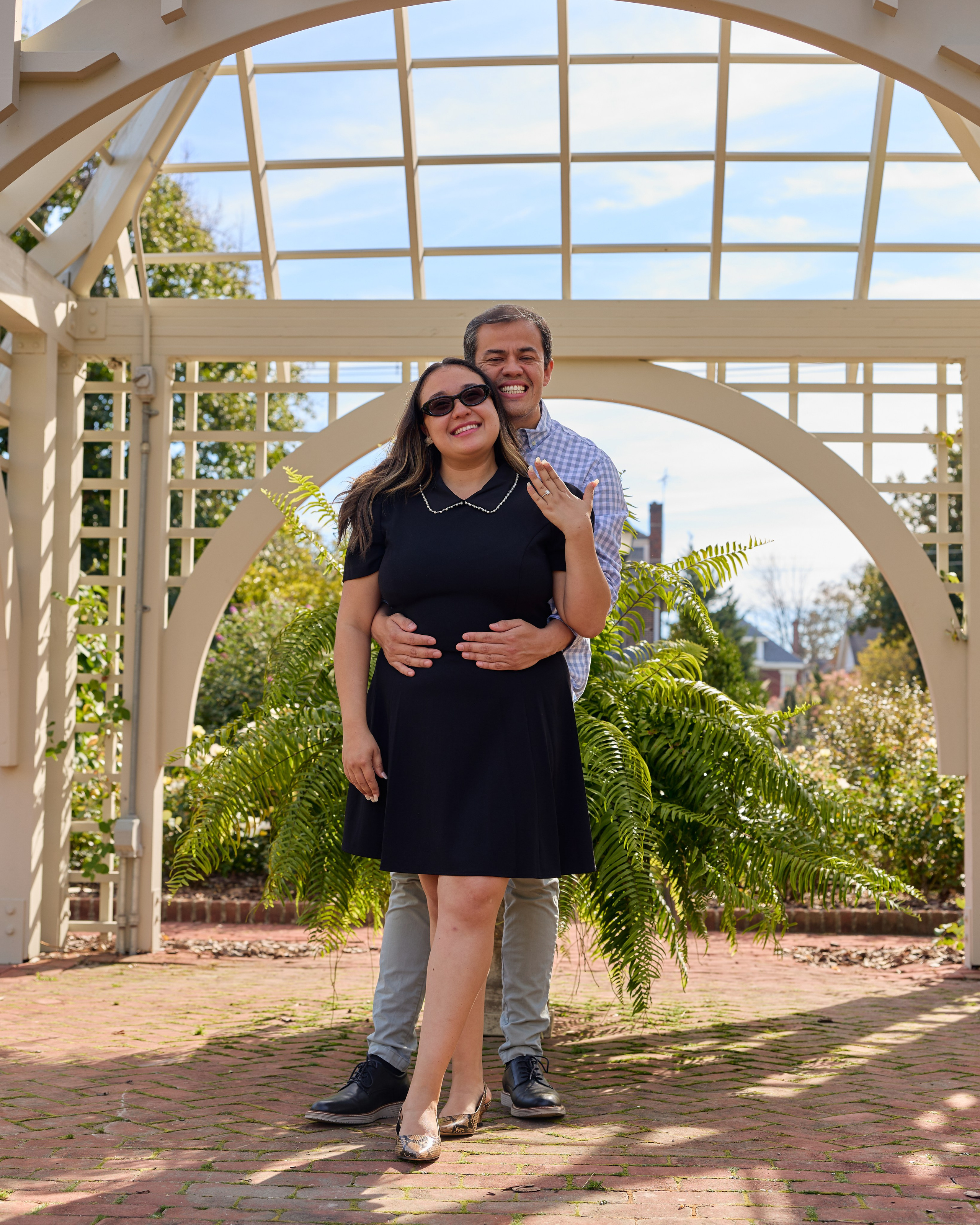Garden Gazebo Proposal | Columbus Ohio Proposal Photographer