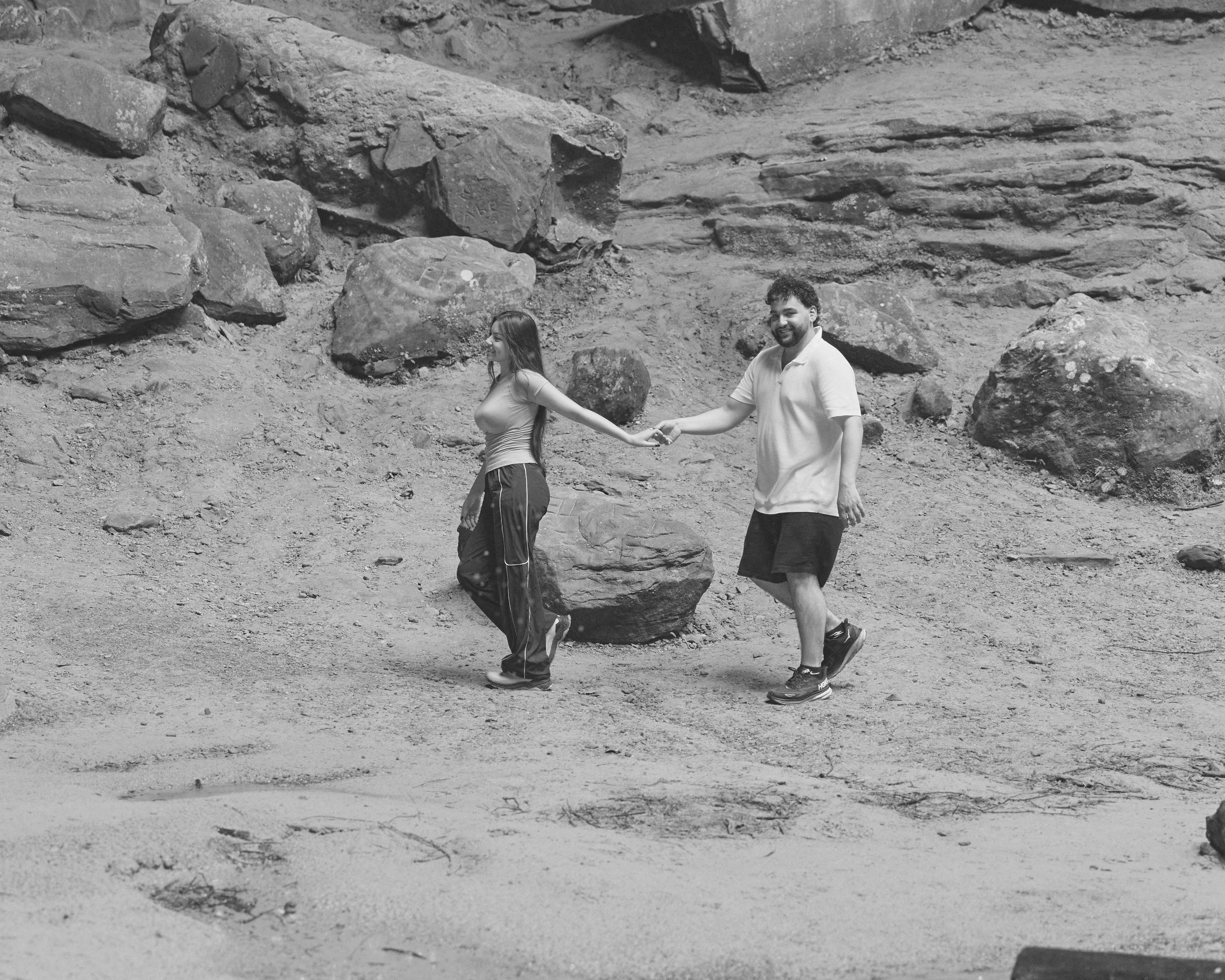 Hocking Hills Waterfall Proposal | Ohio Proposal Photographer