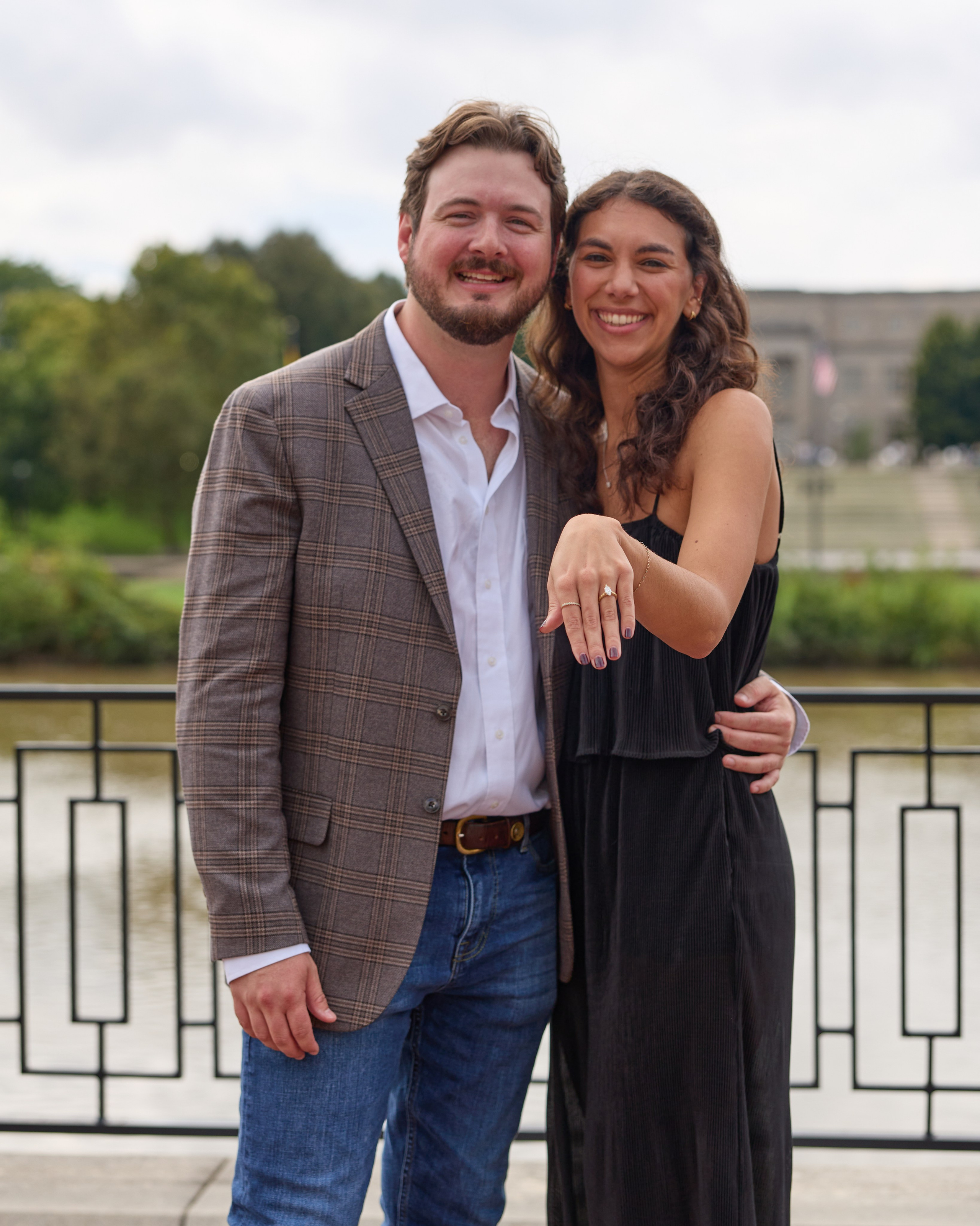 East Bank Park Proposal Photographer | Columbus Ohio