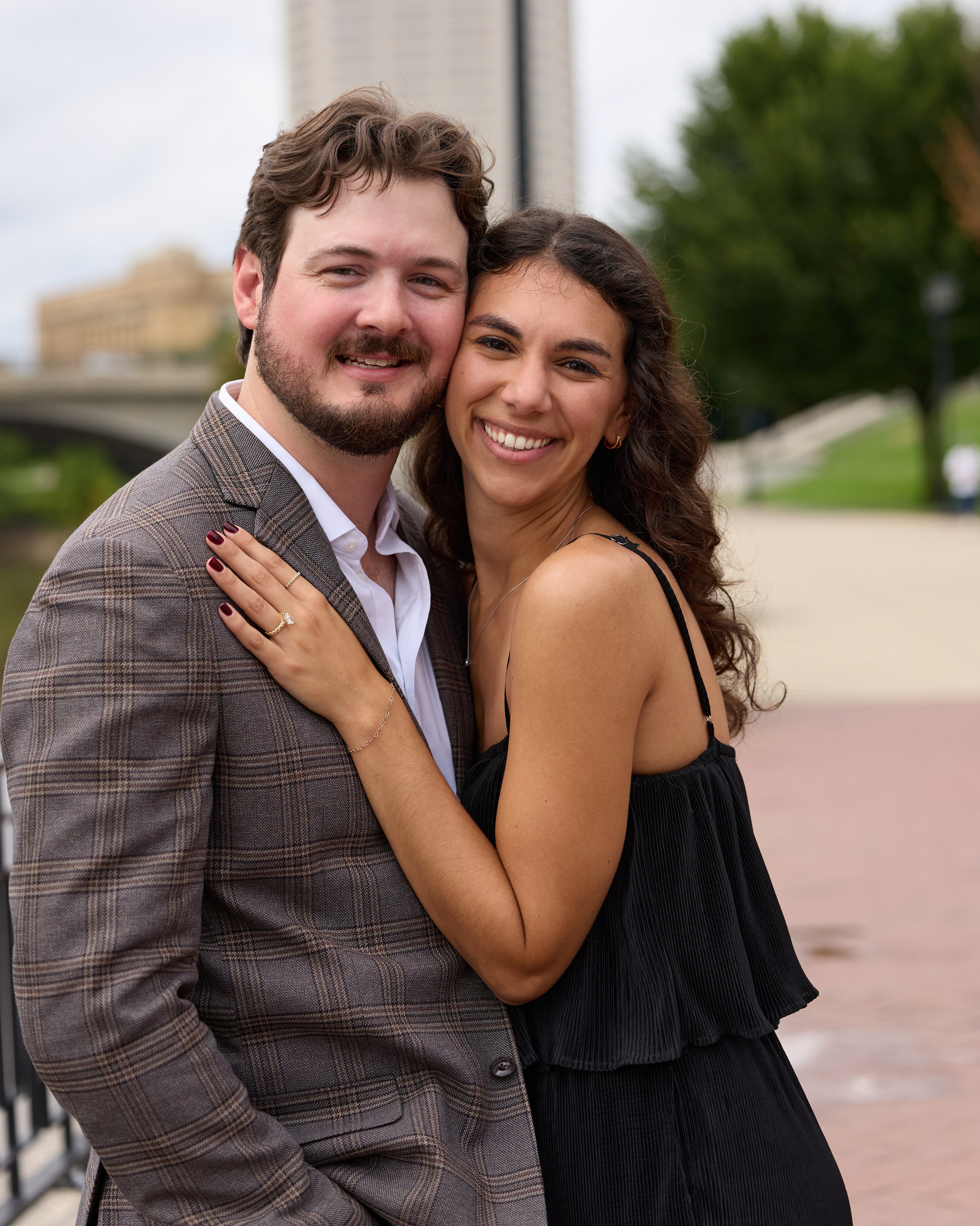East Bank Park Proposal Photographer | Columbus Ohio