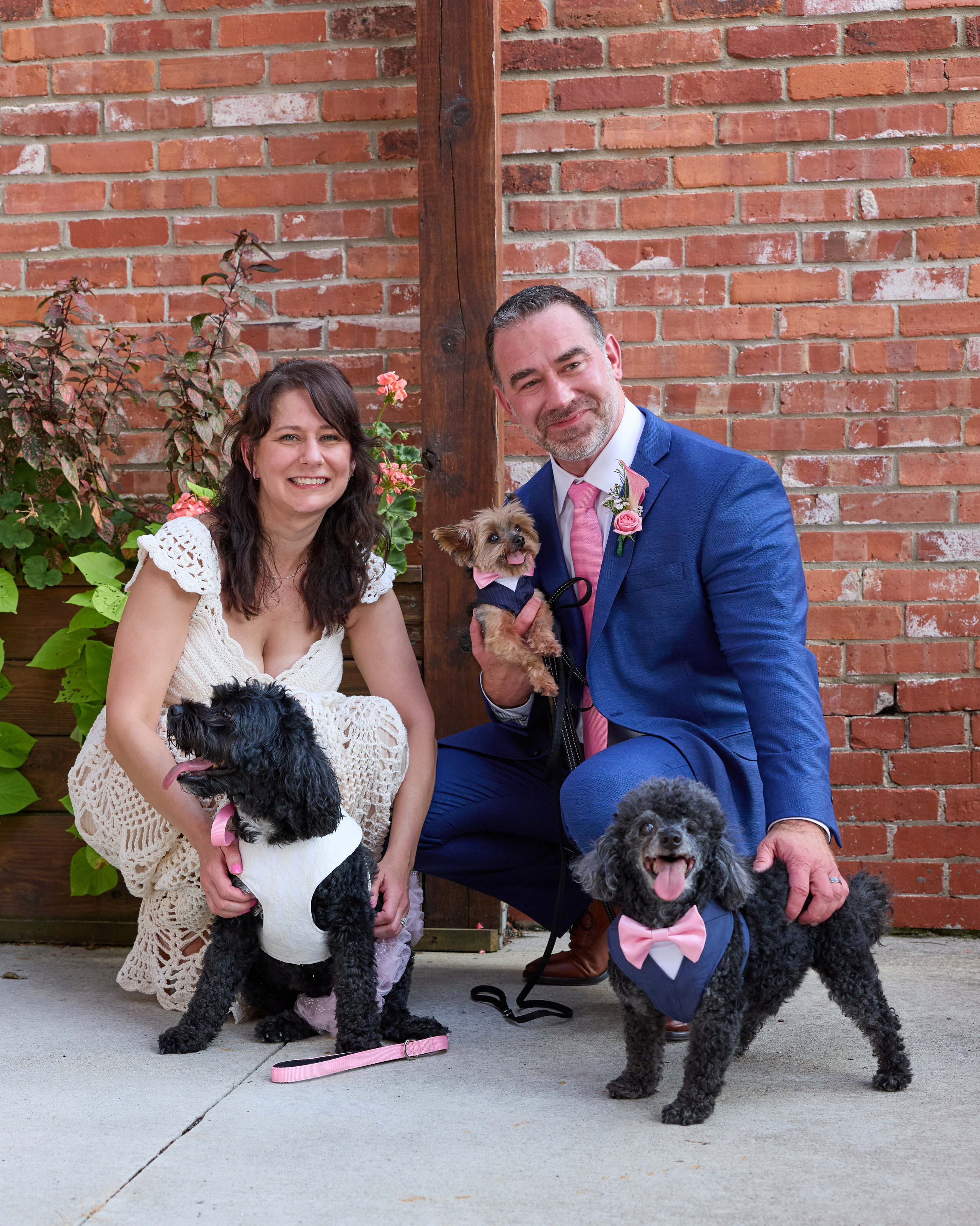 Elopement couple portraits in Columbus Ohio