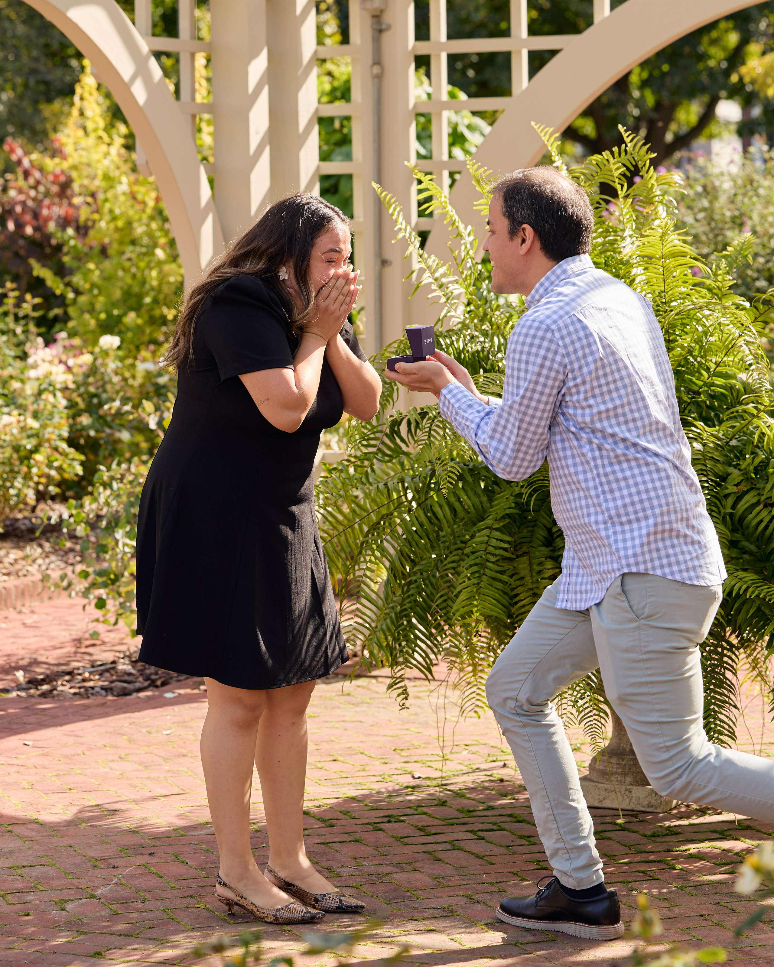Garden Gazebo Proposal | Columbus Ohio Proposal Photographer