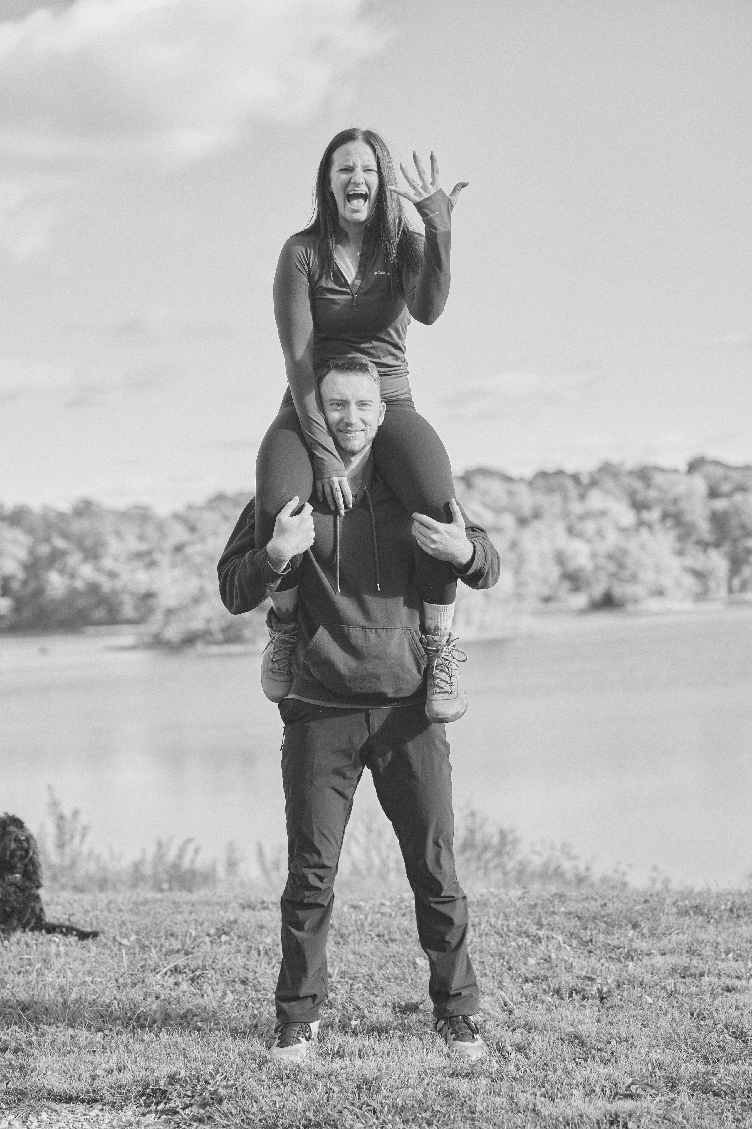 Hargus Lake Proposal | Ohio Surprise Proposal Photographer