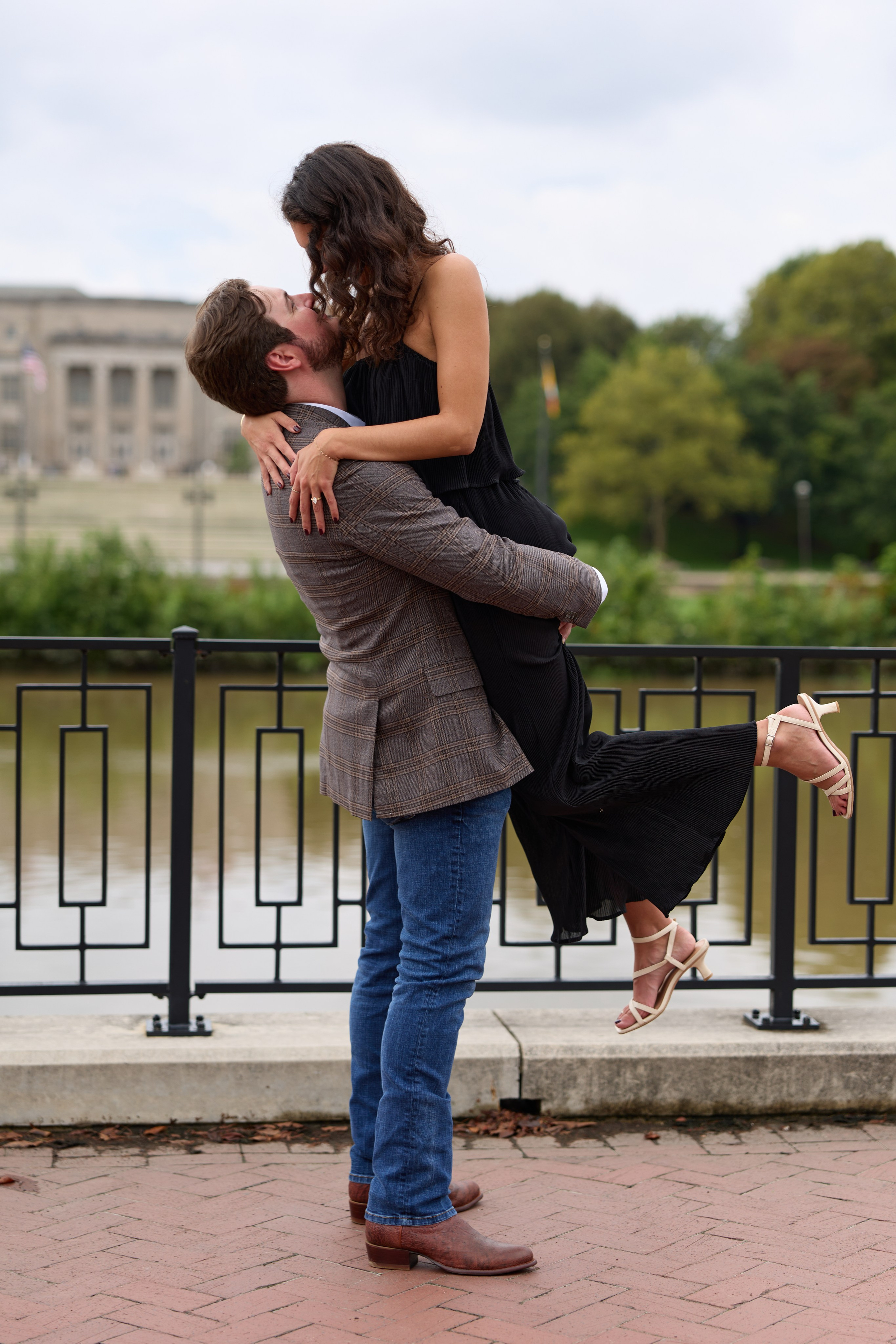 East Bank Park Proposal Photographer | Columbus Ohio