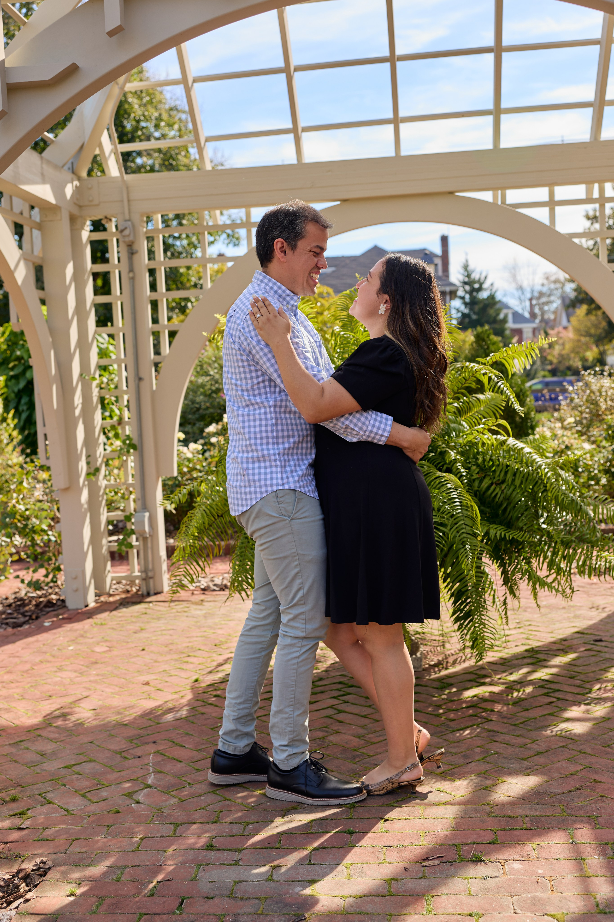 Garden Gazebo Proposal | Columbus Ohio Proposal Photographer