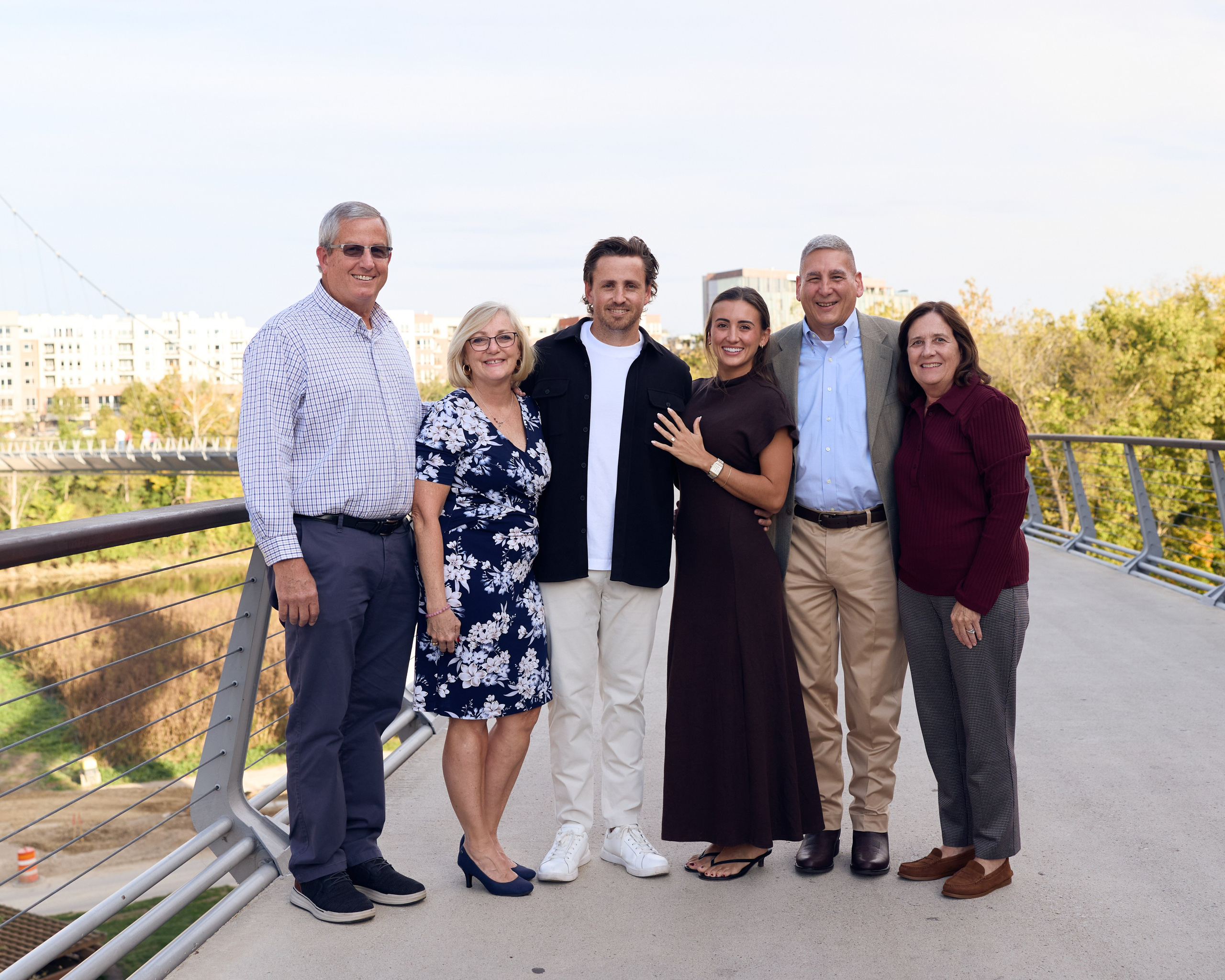 Dublin Link Bridge Surprise Proposal | Dublin Ohio Photographer