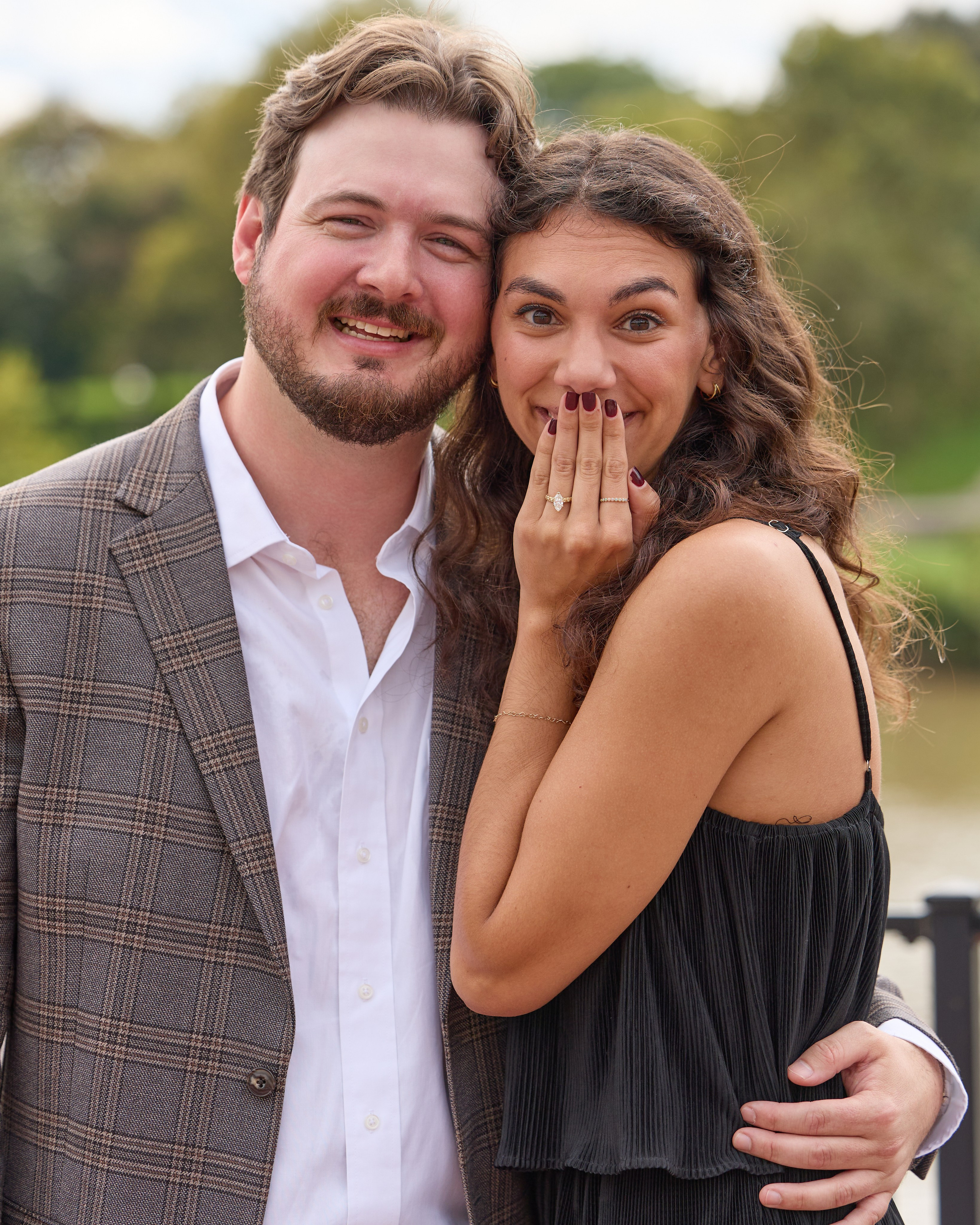 East Bank Park Proposal Photographer | Columbus Ohio