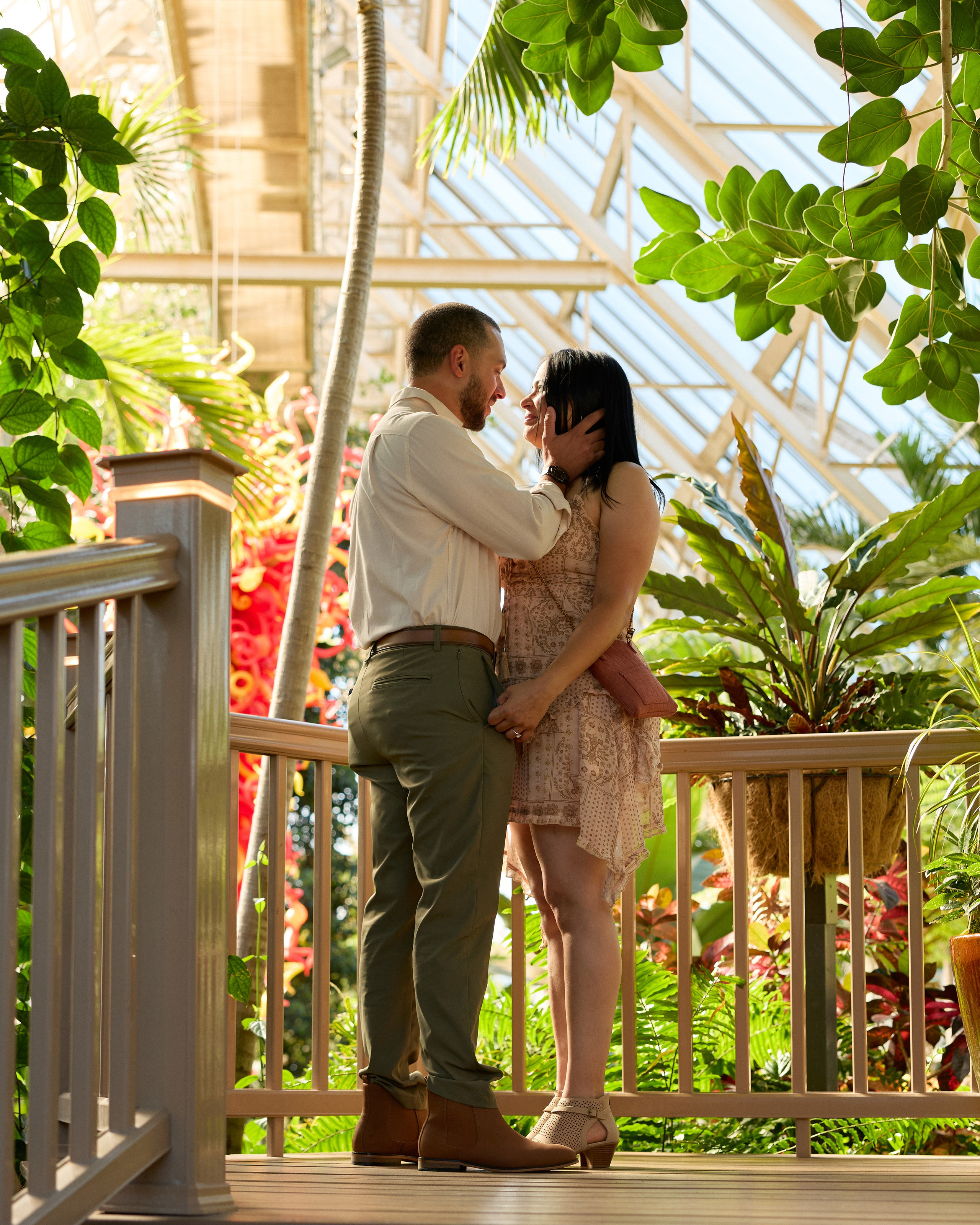 Franklin Park Conservatory Proposal | Columbus Ohio Photographer
