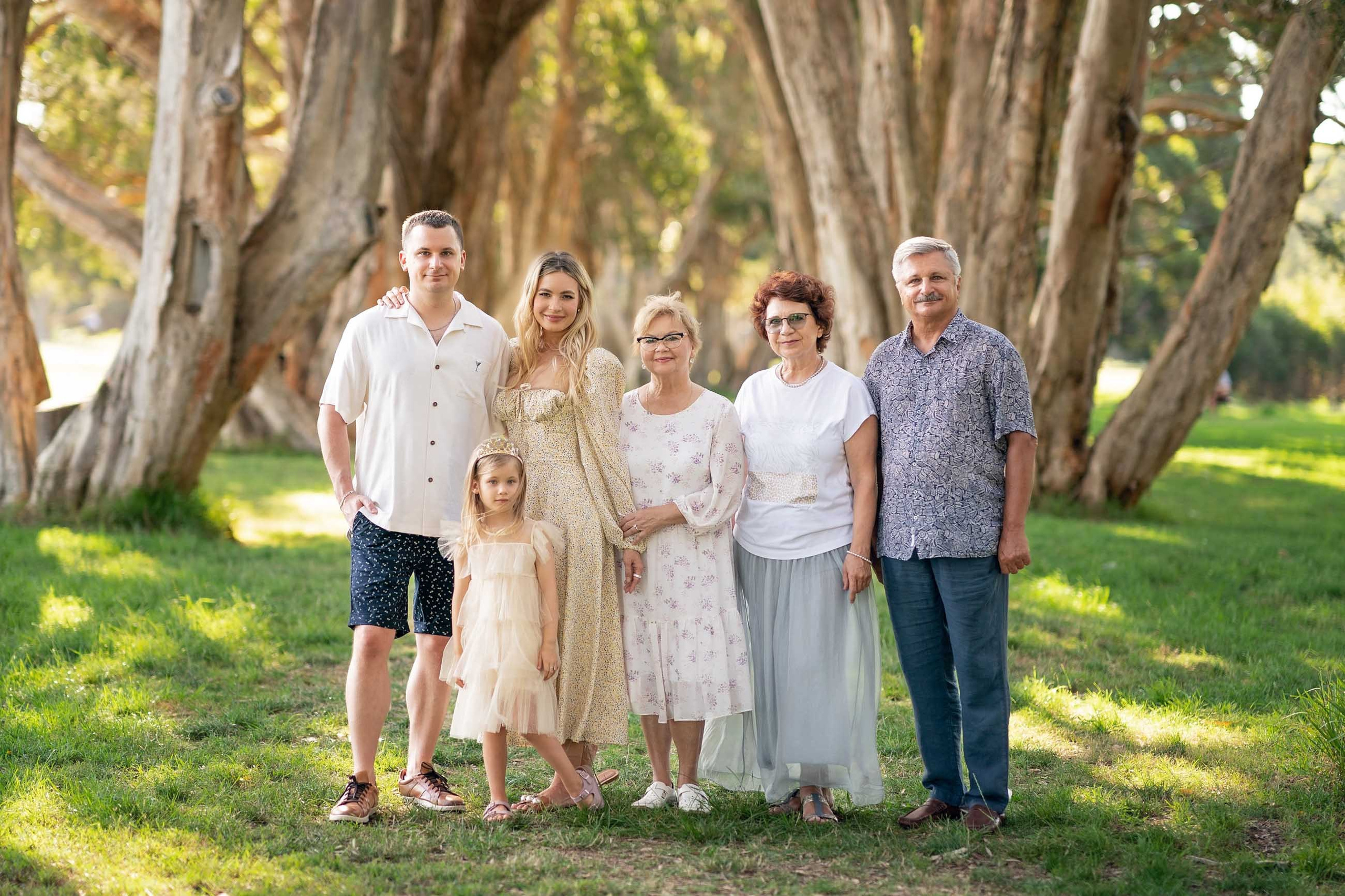Best Extended Family and Grandparents Photography shoot in Sydney.