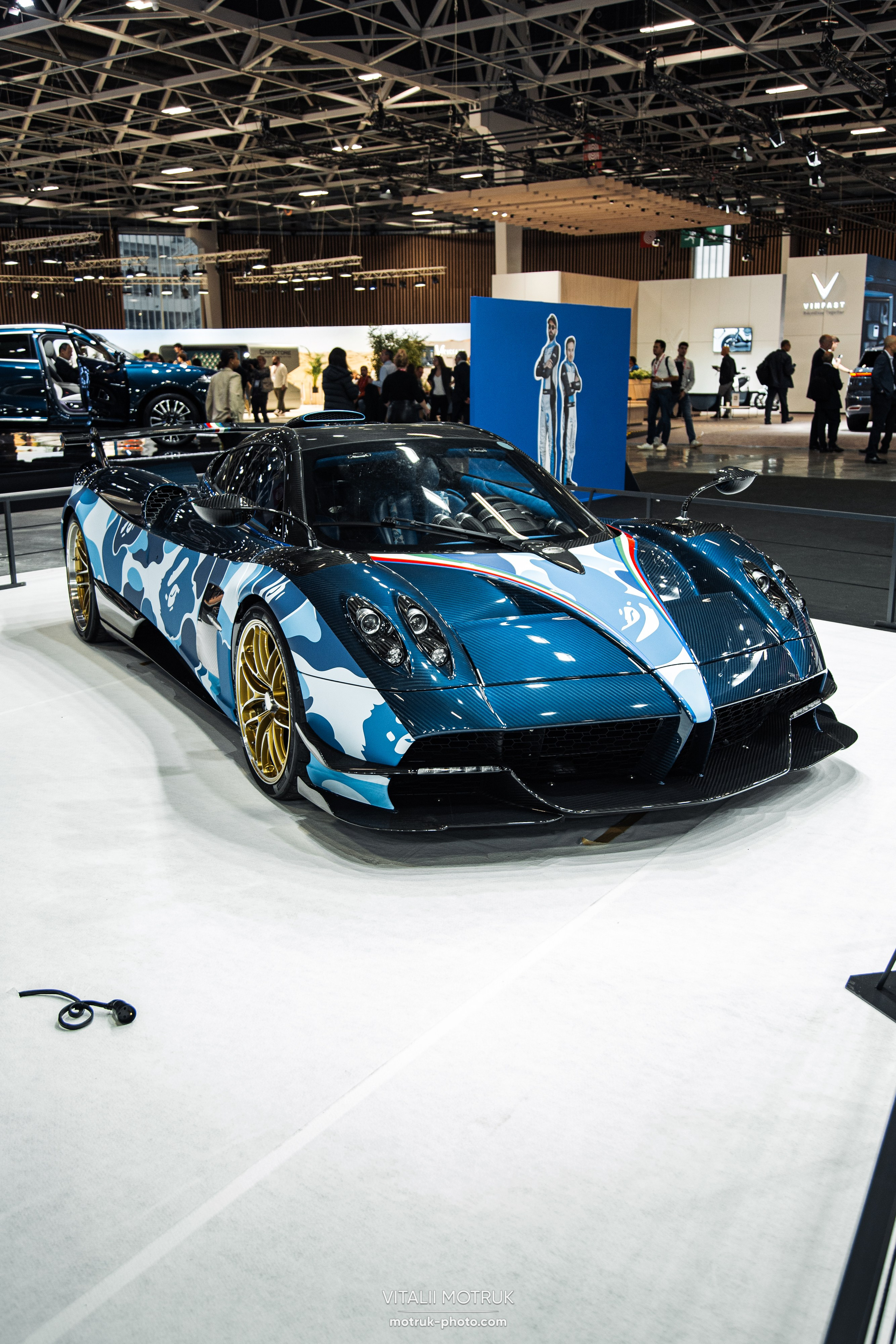 Mondial Auto 2022. Photographe de voitures à Paris — Vitalii Motruk