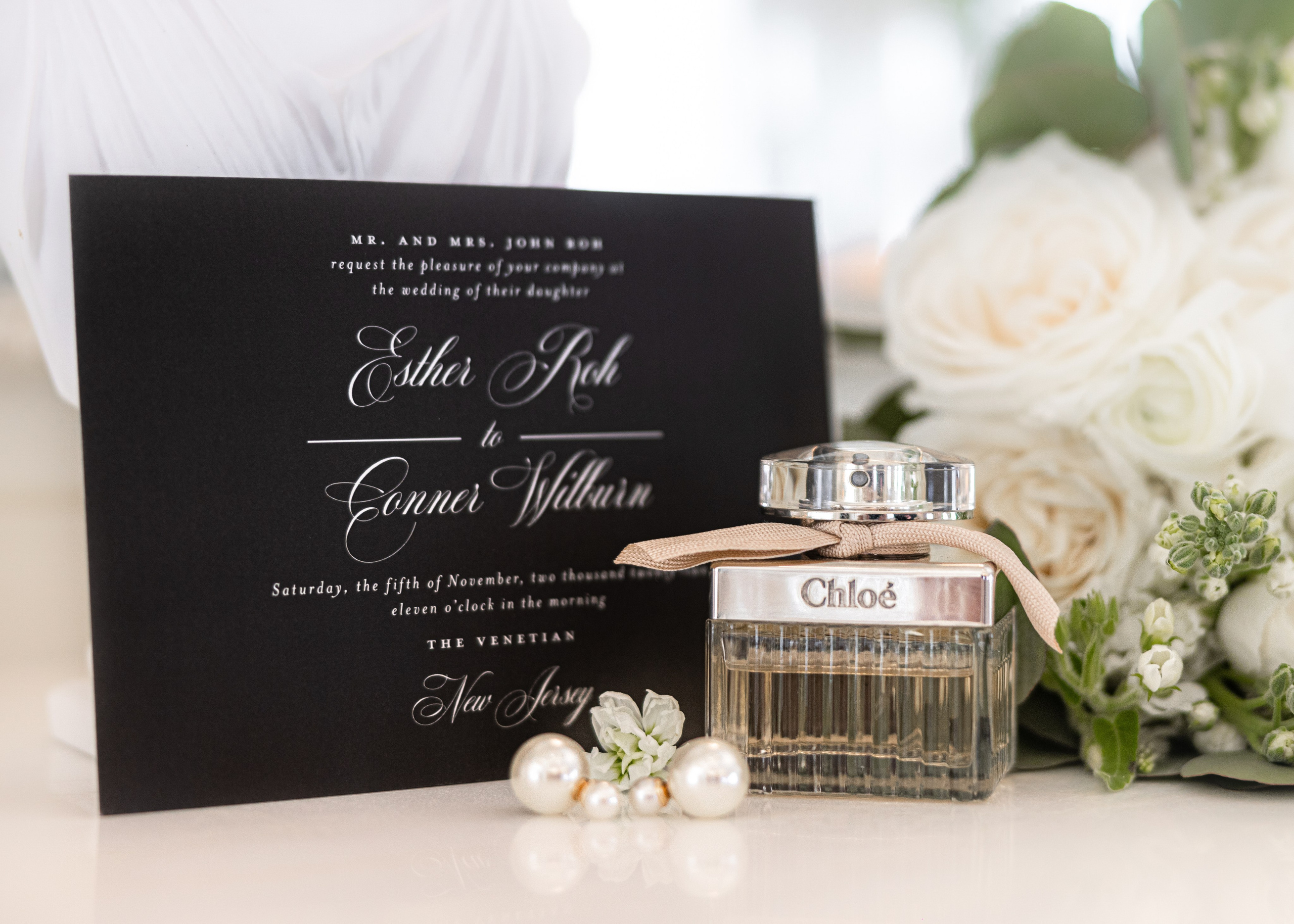 Conner Wiburn & Esther Roh in The Venetian in Garfield, NJ. Wedding Photo & Video