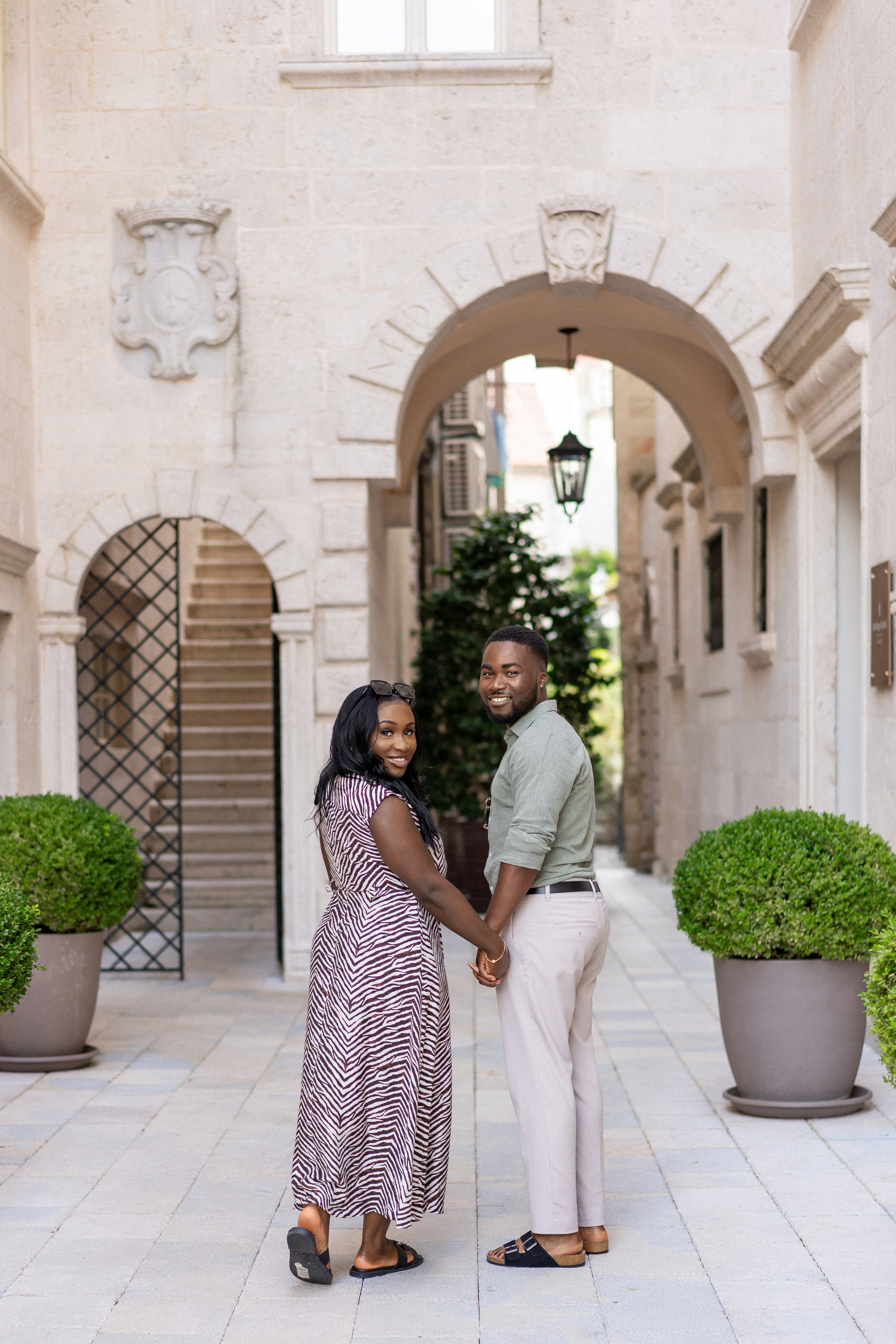 Photographer in Perast Montenegro