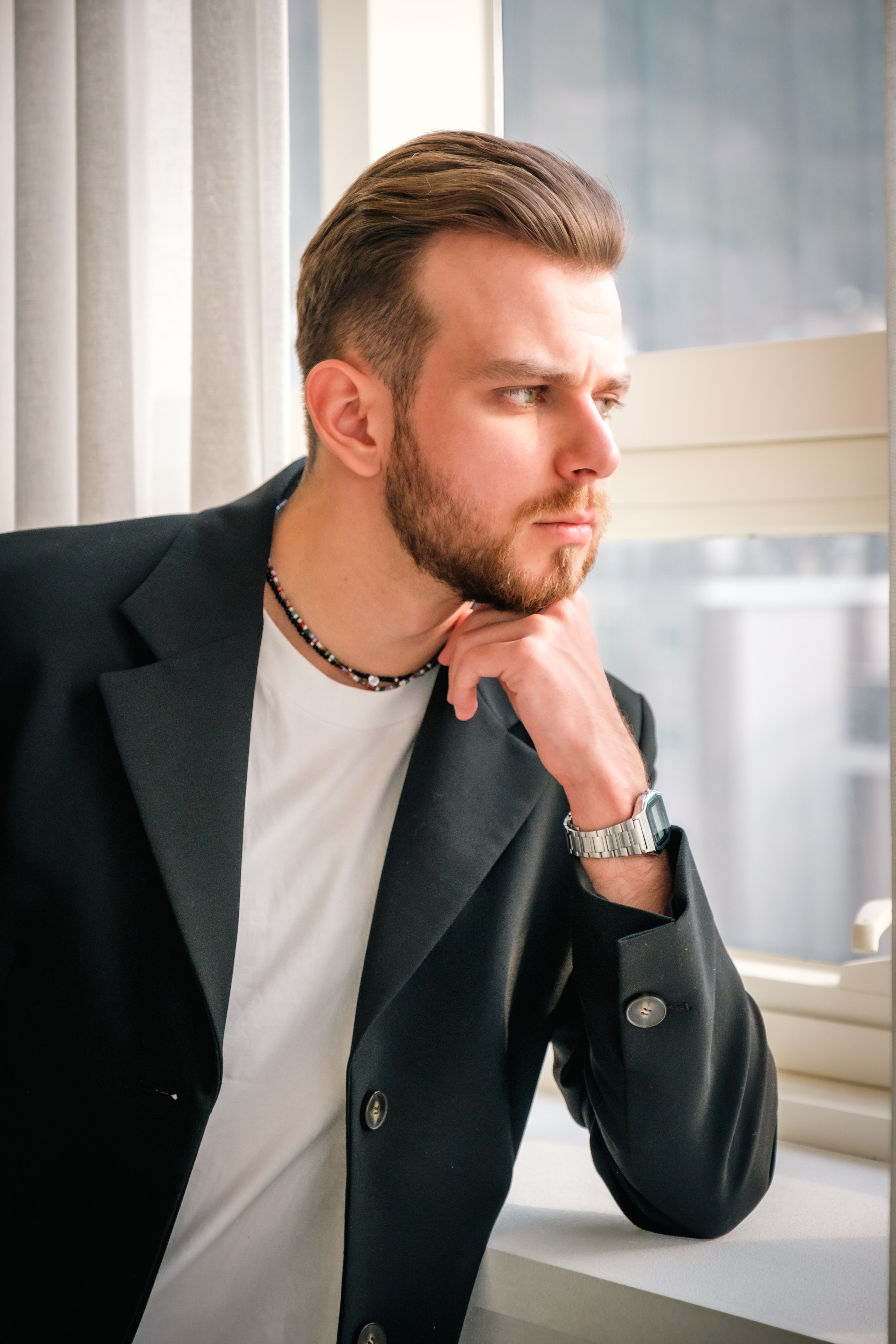 Men studio photography