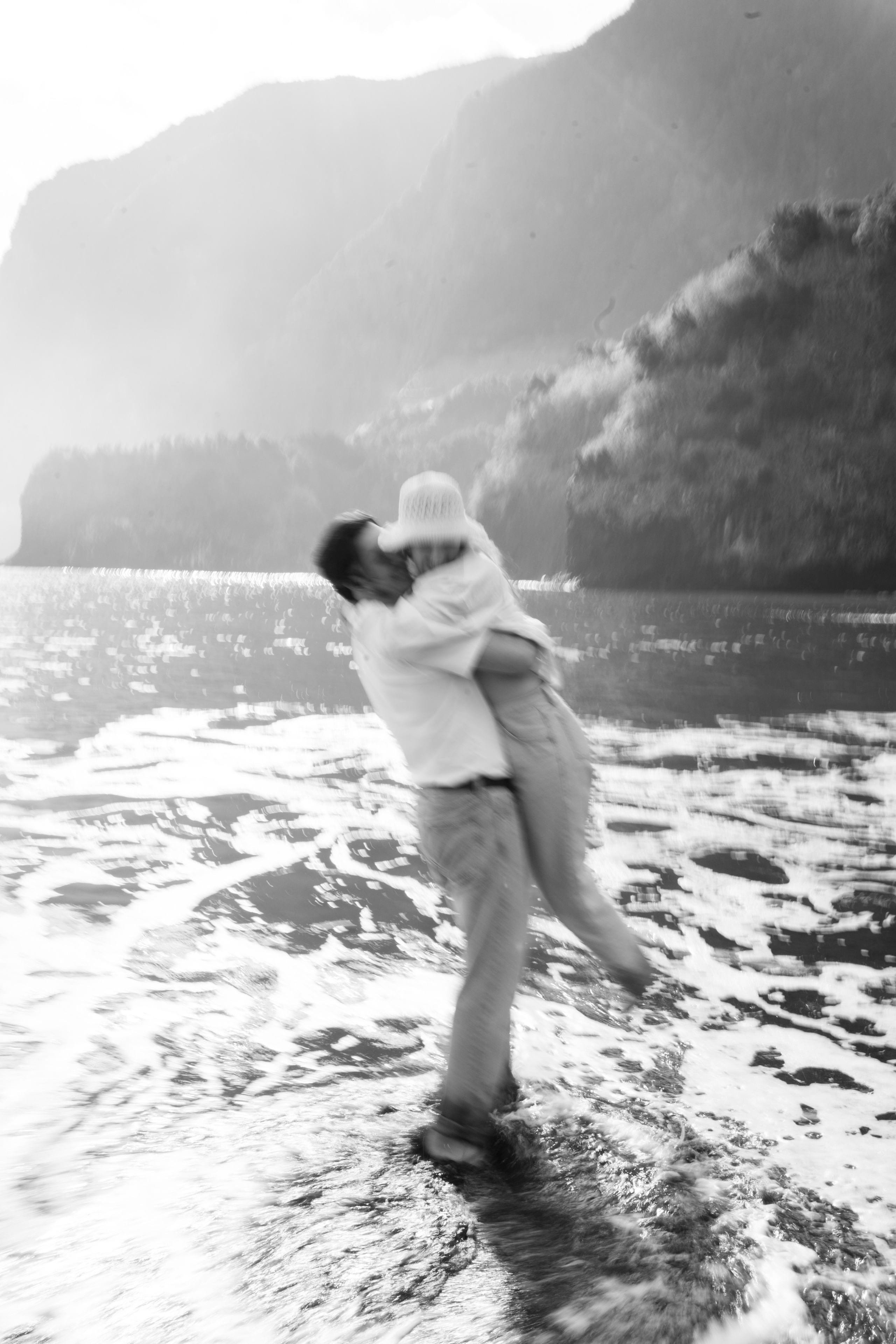 Exploring the Magic of Seixal Beach with two lovers. Wedding photographer and videographer based in Timisoara, Romania