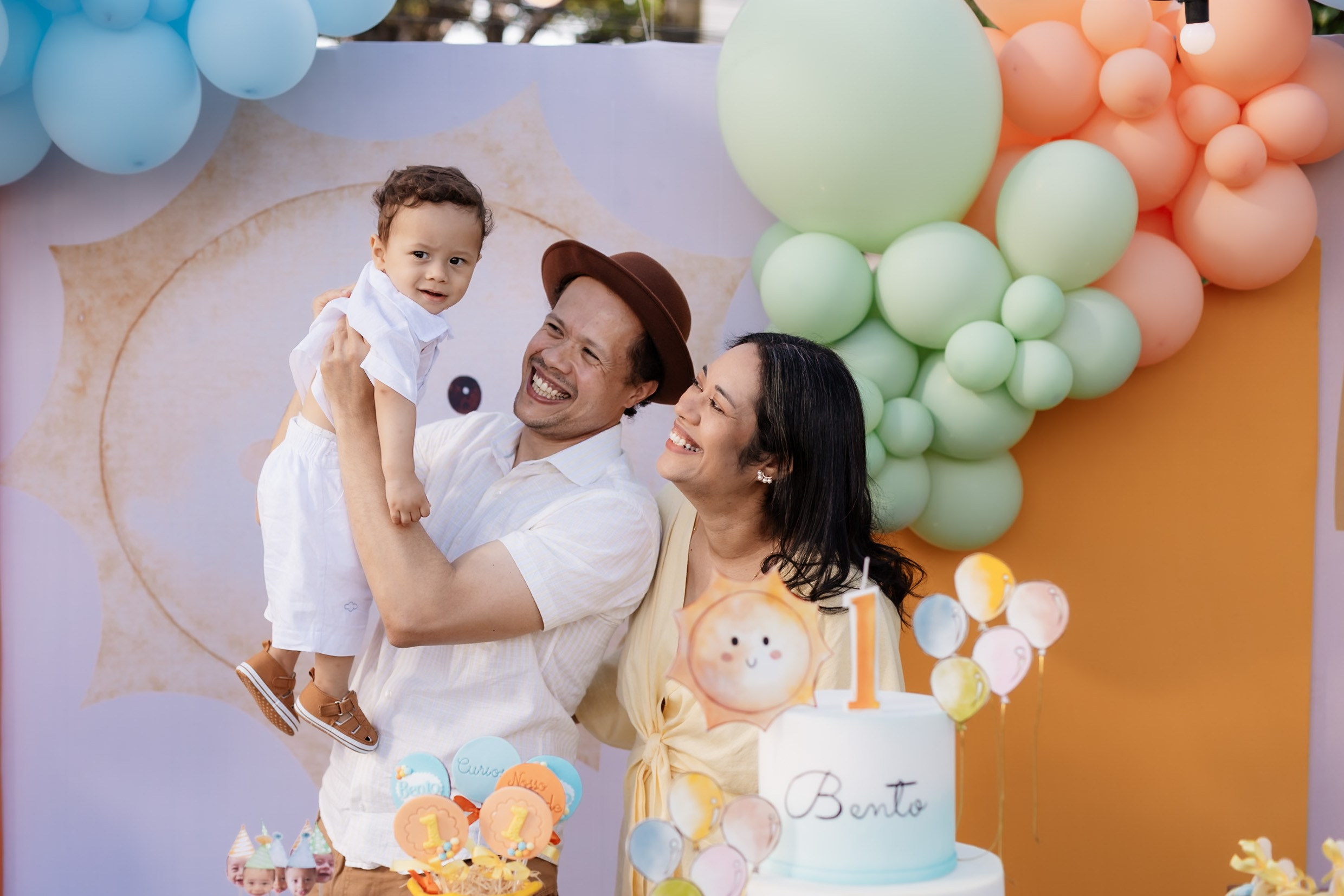 Bento 1 ano • Festa infantil em A Casa com Jardim | Fotografia de Família em Brasília e Recife. Fotógrafa em Brasília e Recife | Ensaios de família, gestante e festas infantis — Ize Fotografia