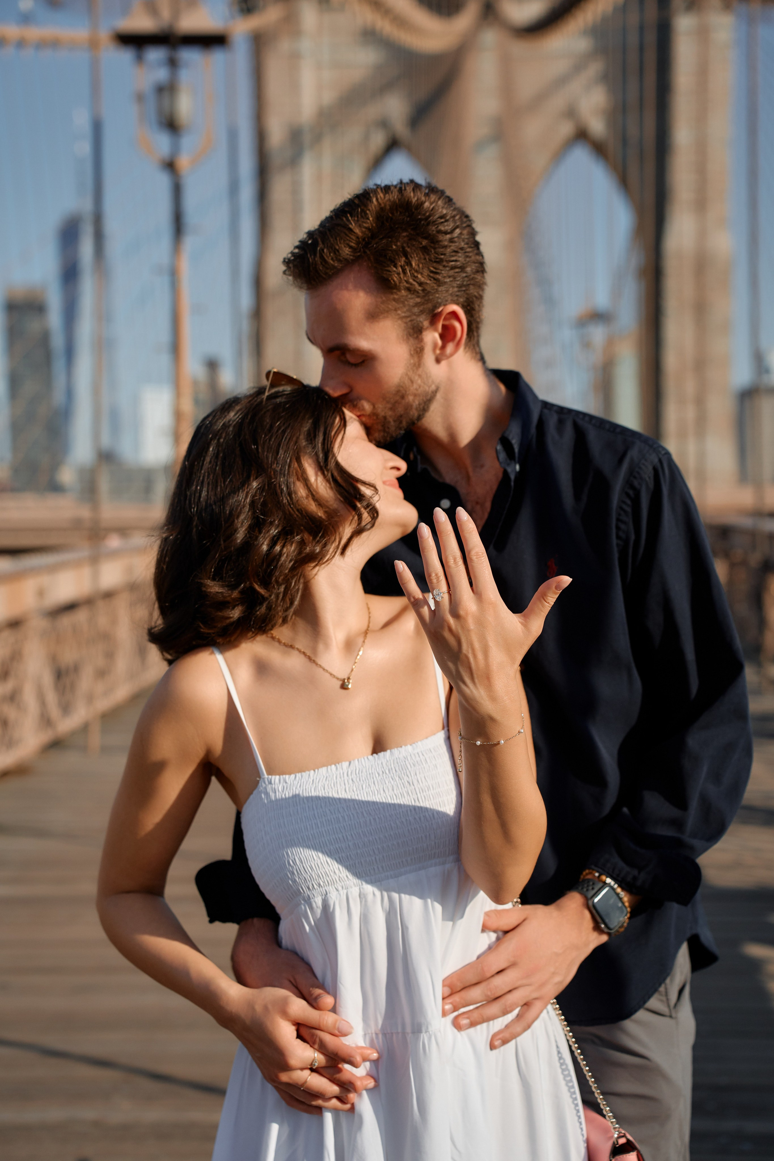 Surprise Proposal in New York. Professional Wedding and event photographer USA New York