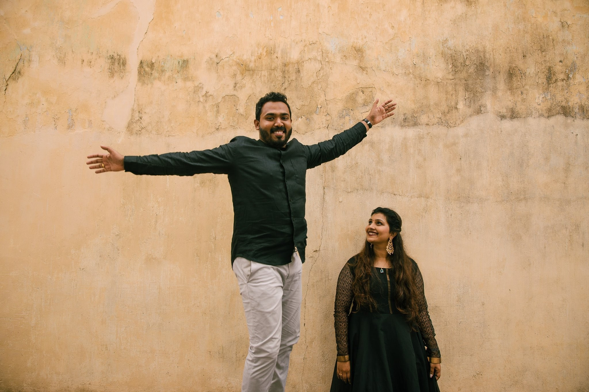 Pre wedding couple portraits at Galle, Sri Lanka
