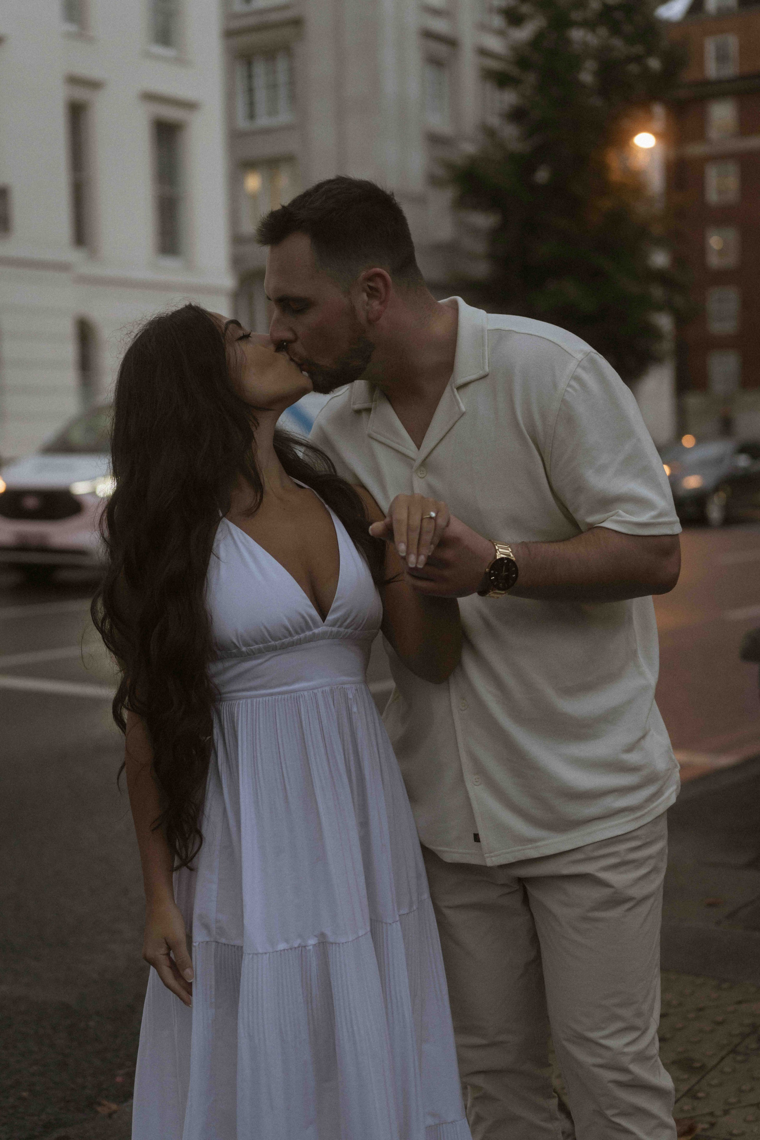 Regent’s Park Proposal in London | Sunset Engagement Story. London Wedding & Engagement Photographer