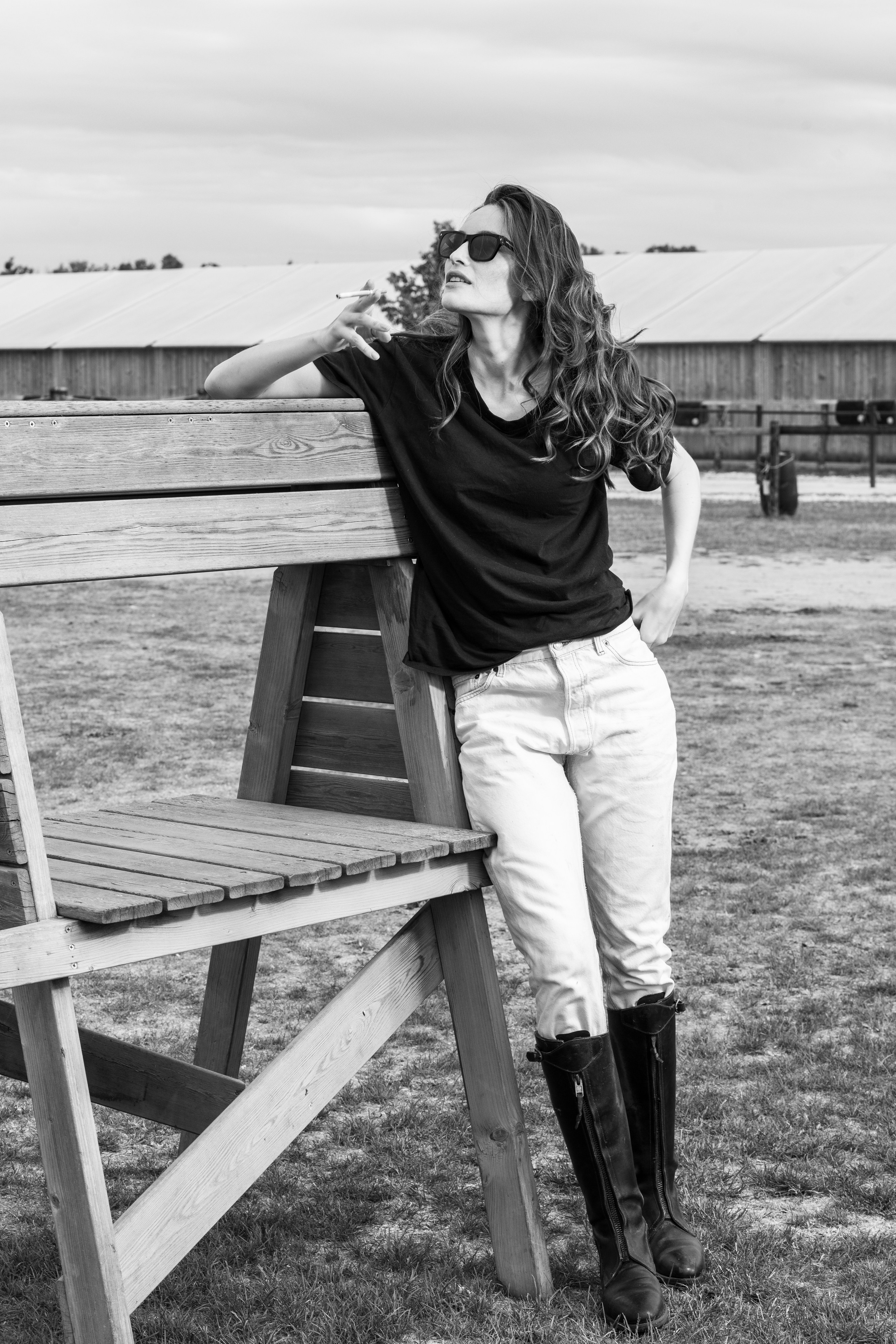 Cowgirl Spirit: An Equestrian Portrait Session in Chantilly