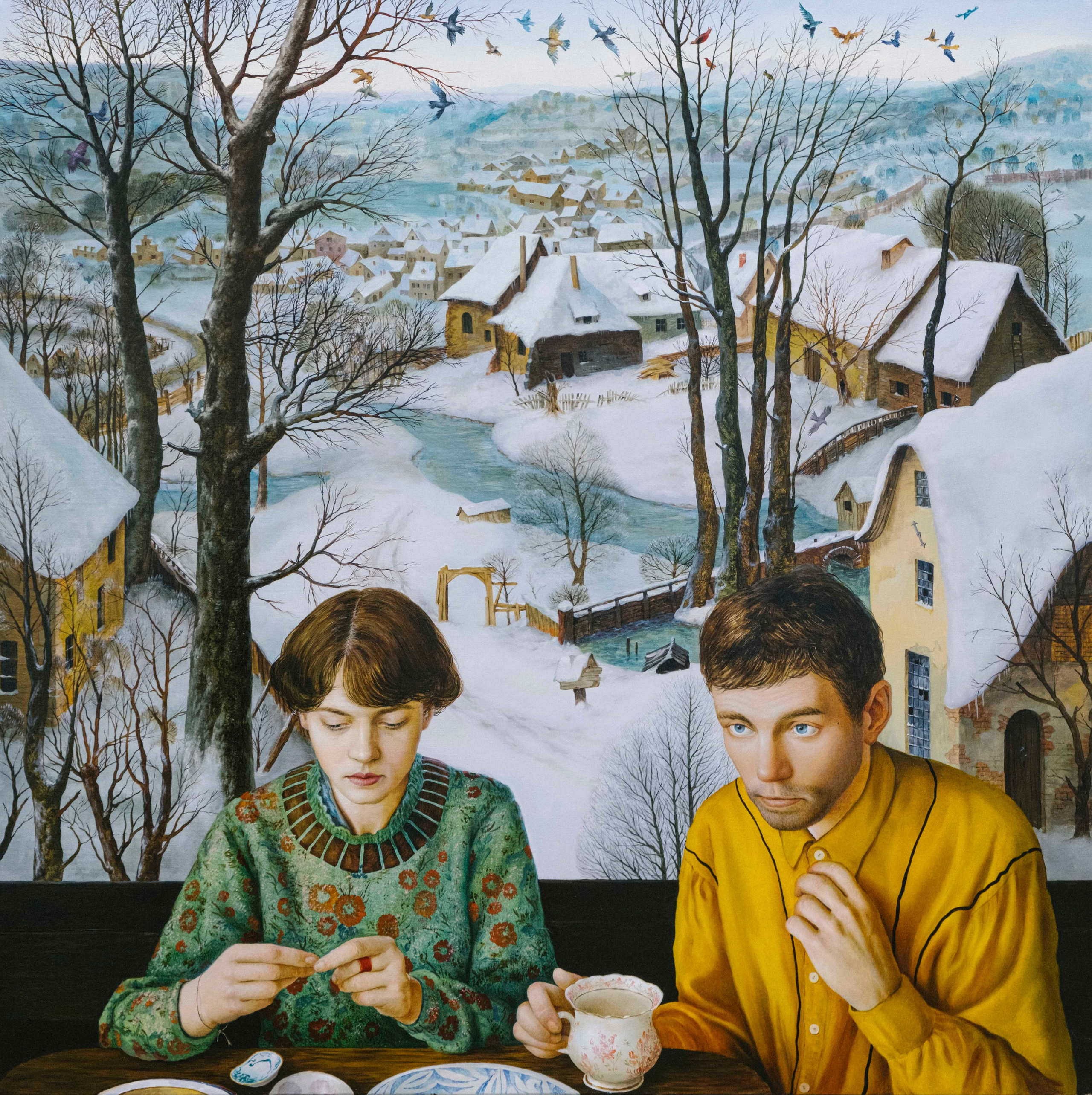 Teatime with Bruegel. ELEN BEZHEN