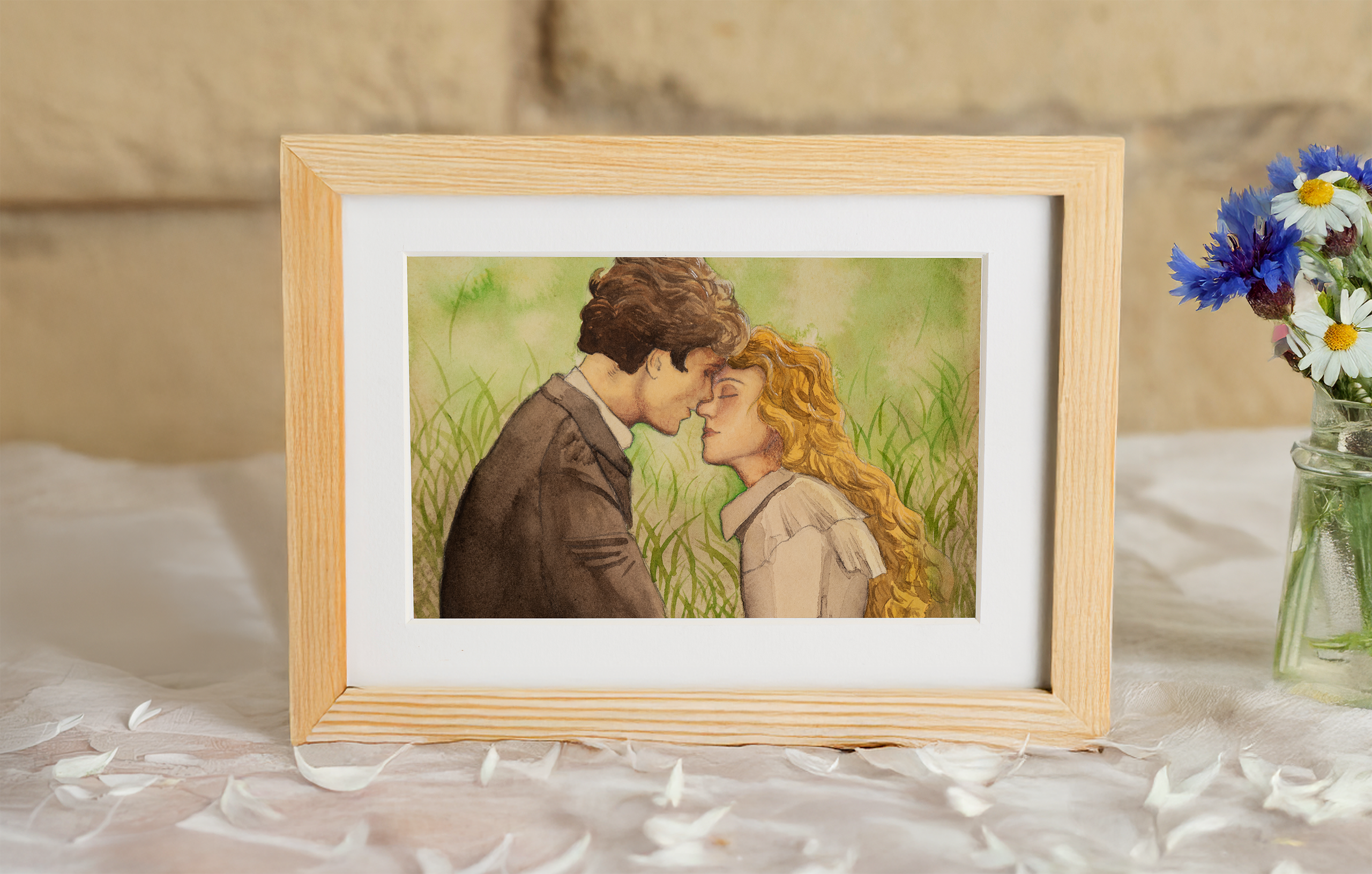 Ritratti ad acquerello. Gaia Li Mandri – Fotografa a Milano & Ritratti su Commissione